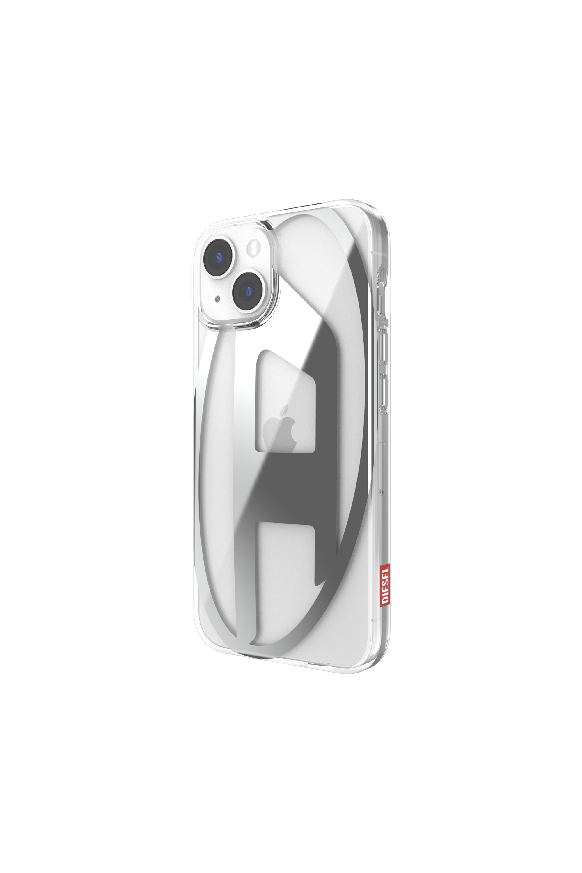 Diesel - 50293 MOULDED CASE, Unisex's Clear case oval D for iPhone 14 in White - 4