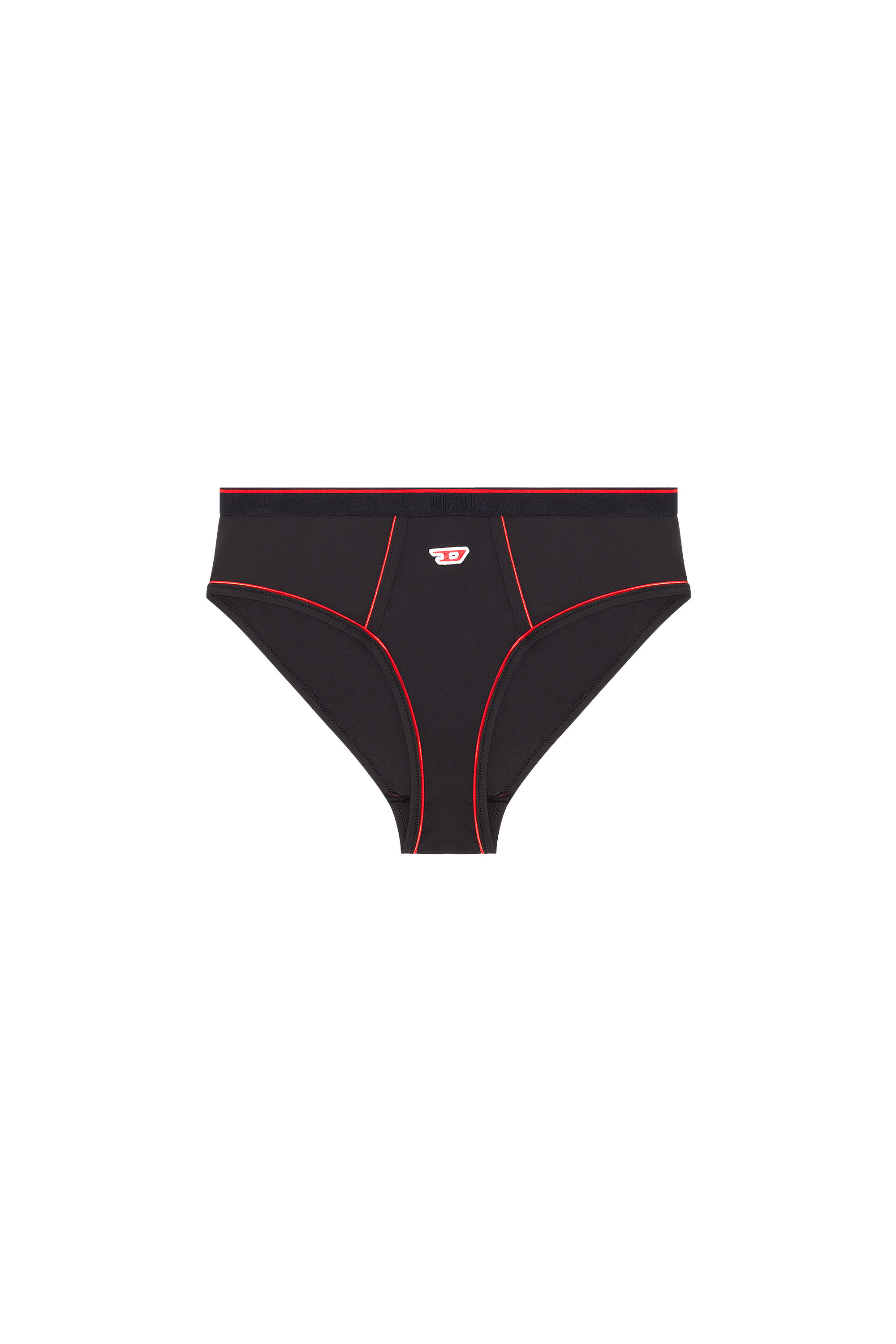 Diesel - UFPN-SUNNIE, Woman's Briefs with contrast piping in Pink - 1