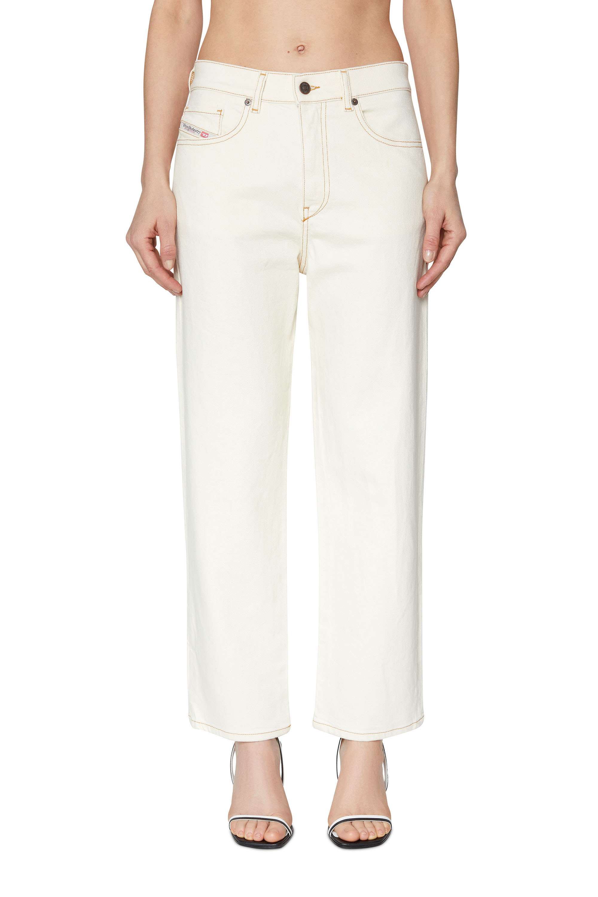 Diesel - Boyfriend Jeans 2016 D-Air 09B94, Woman's Boyfriend Jeans - 2016 D-Air in White - 1