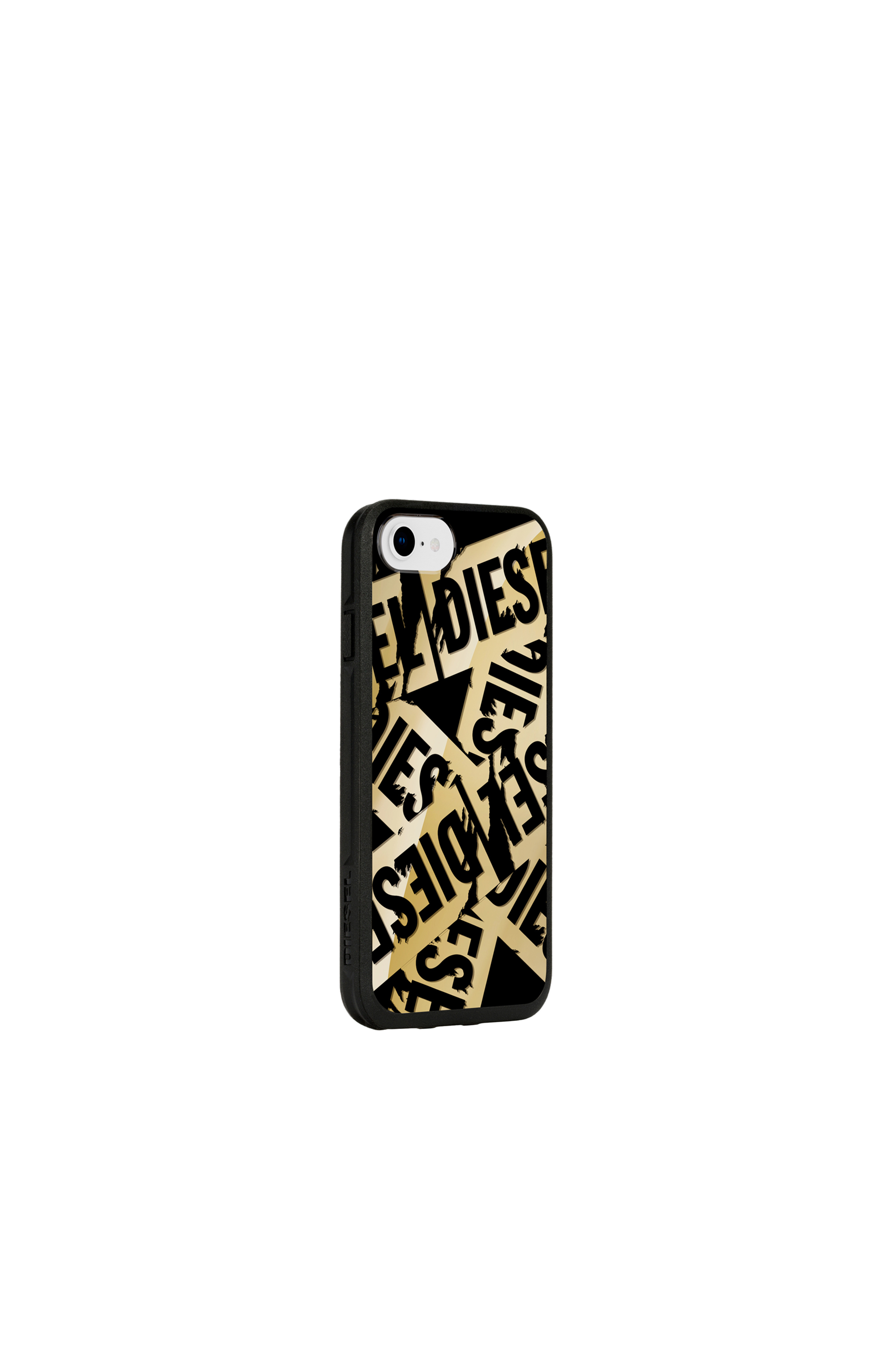 Diesel - MULTI TAPE GOLD/BLACK IPHONE 8/7/6S/6 CASE, Unisex's Gold/black case,iPhone 8/7/6s/6 in Gold - 4