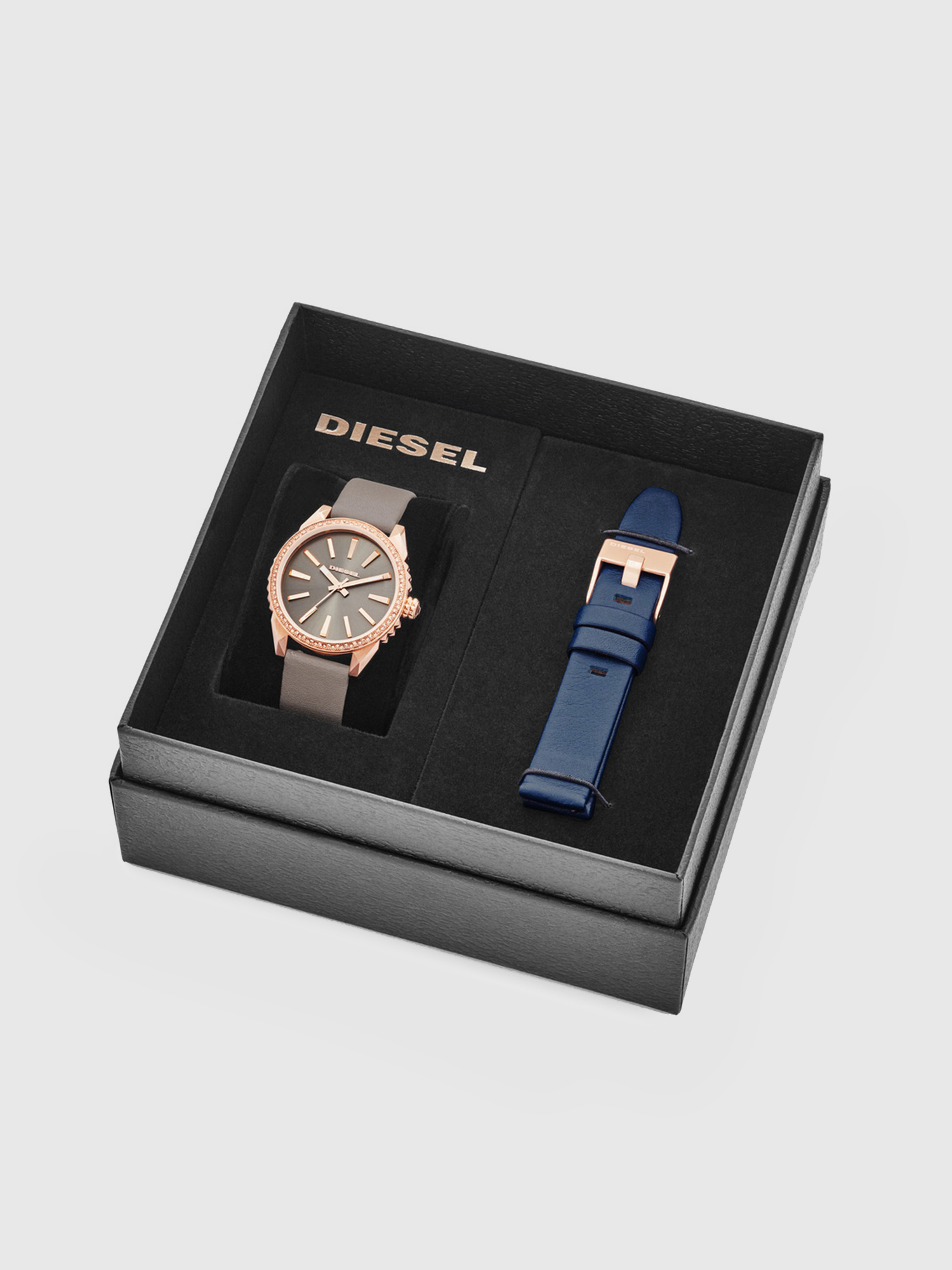 Diesel - DZ5563, Woman's Nuki watch with interchangeable straps, 38 mm in Pink - 4