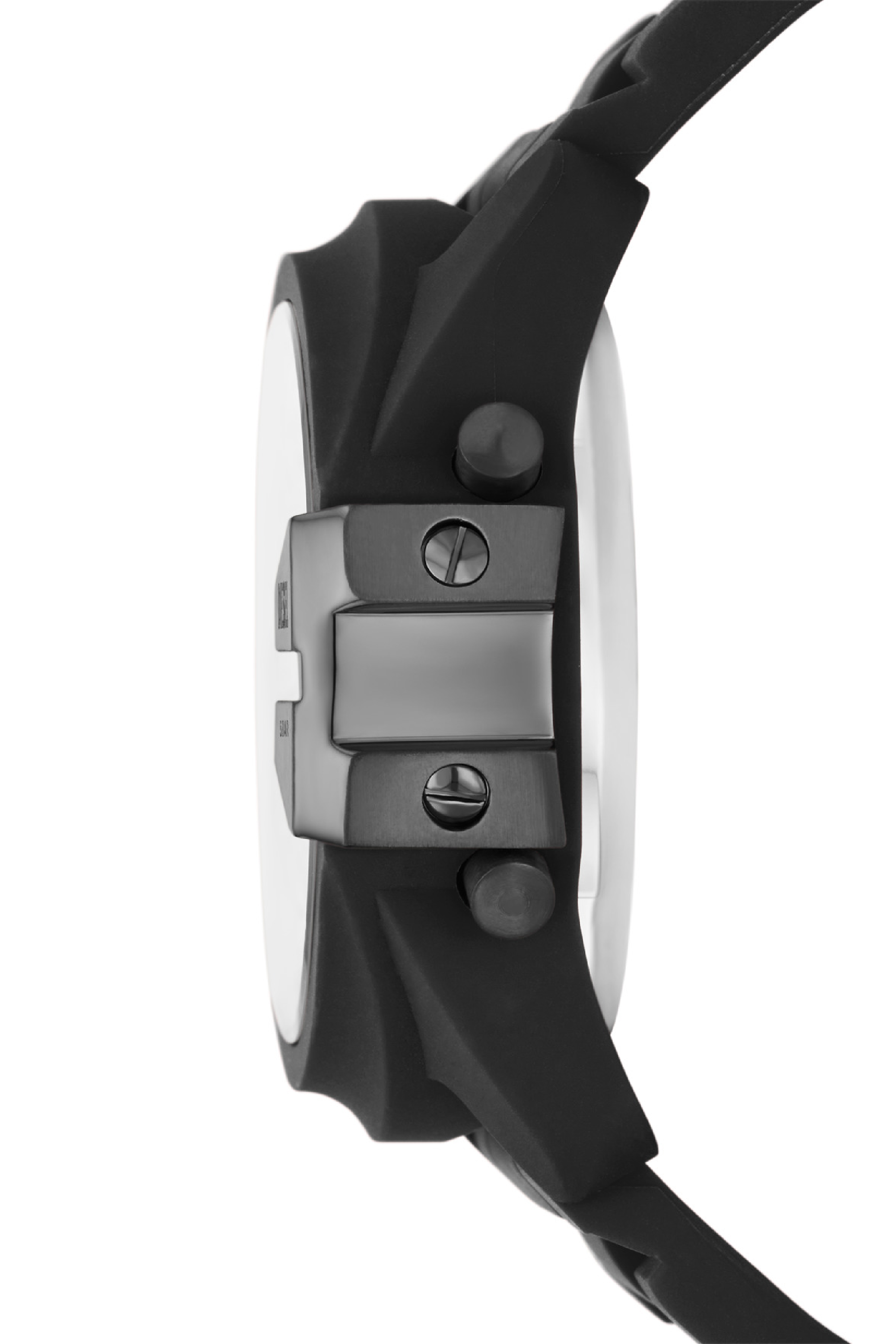 Diesel - DZ2158, Man's Master Chief Digital silicone watch in Black - 3