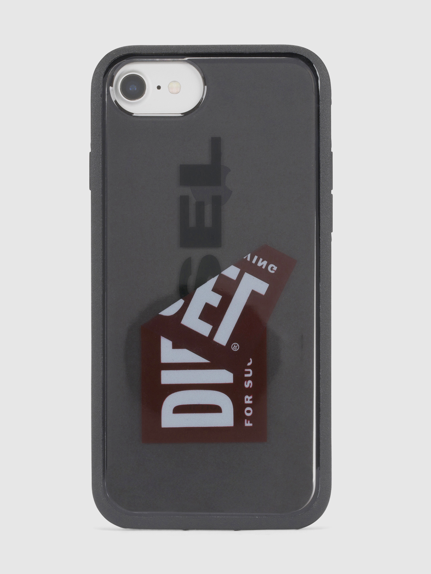Diesel - STICKER IPHONE 8 PLUS/7 PLUS/6s PLUS/6 PLUS CASE, Unisex's Logo case, iPhone 8 Plus/7 Plus/6s Plus/6 Plus in Black - 2