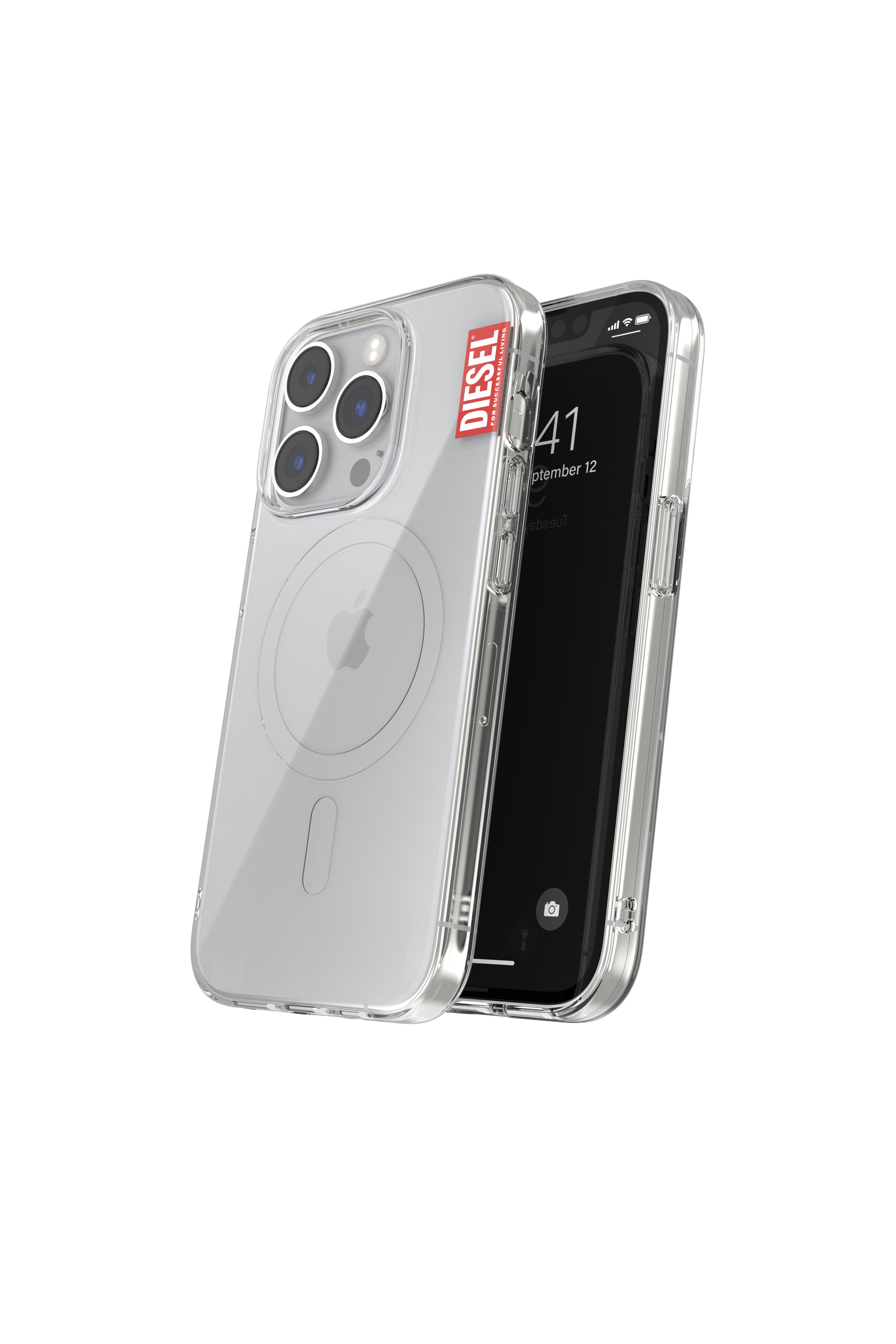 Diesel - 52941 MOULDED CASE, Unisex's Clear case for iPhone 14 Pro in Generic - 3