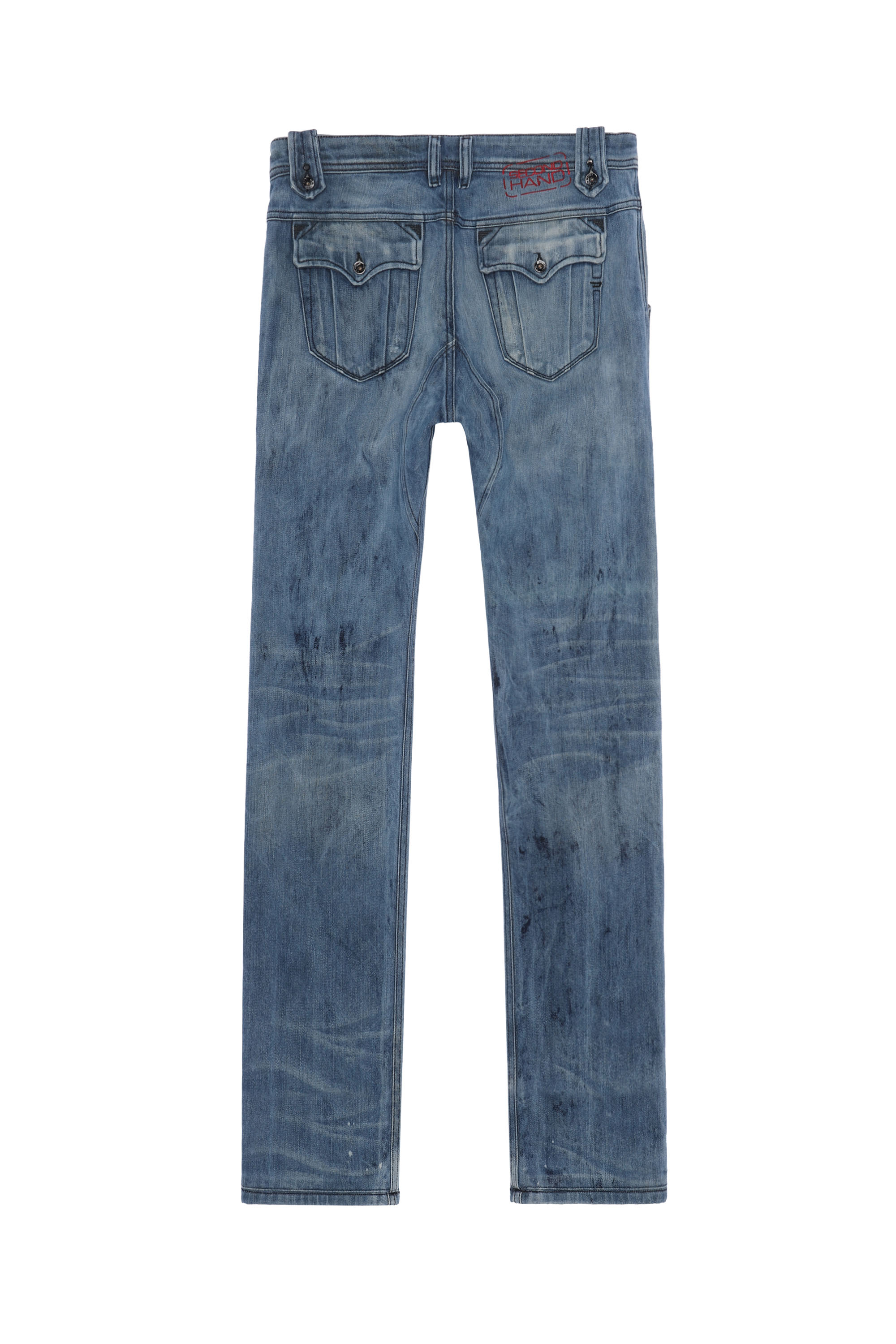Diesel - SLYLOW, Man's Diesel Man - Jeans Medium blue in Medium blue - 2