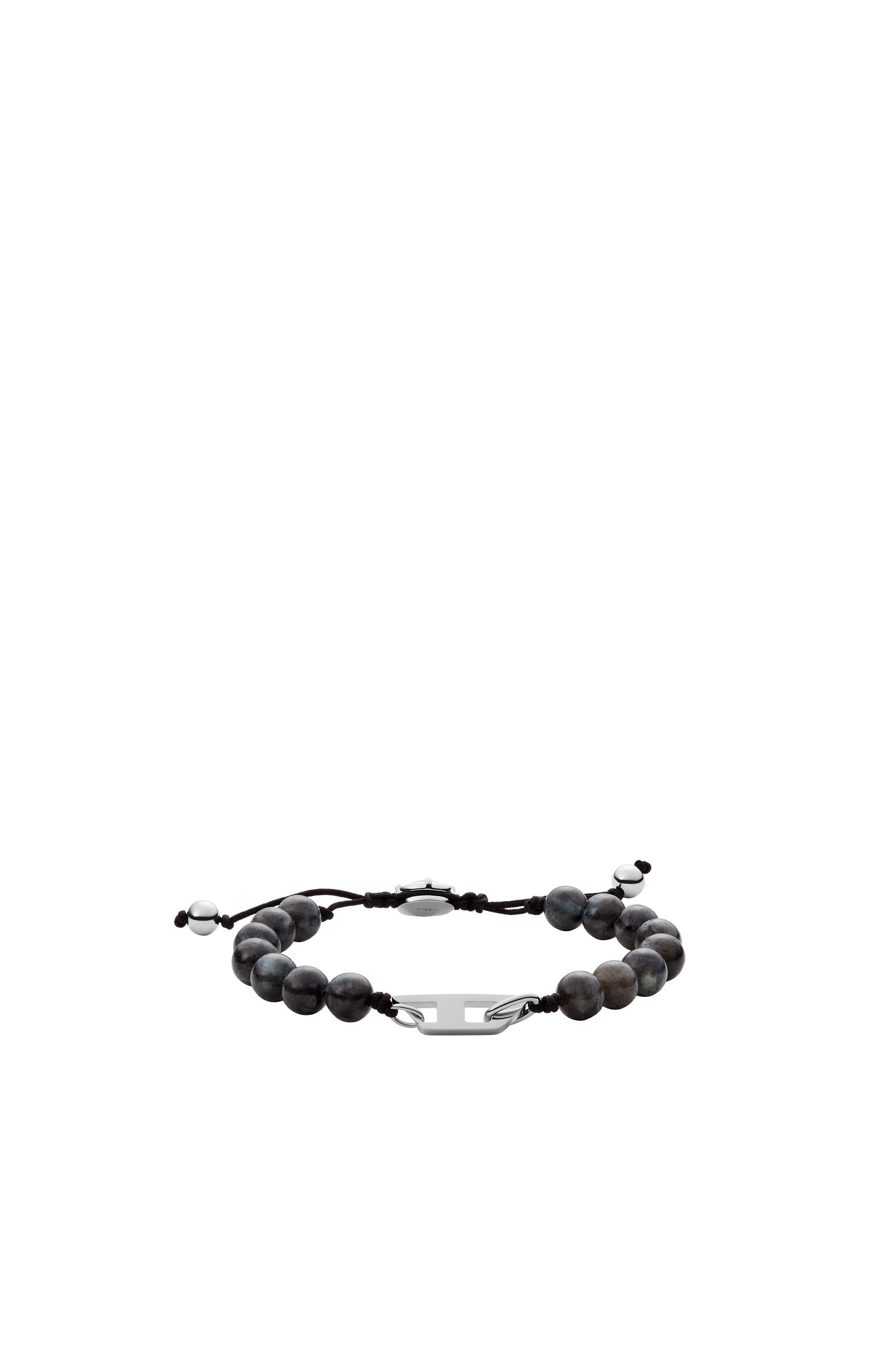 Diesel - DX1339, Unisex's Multicolor labradorite beaded bracelet in Blue - 1