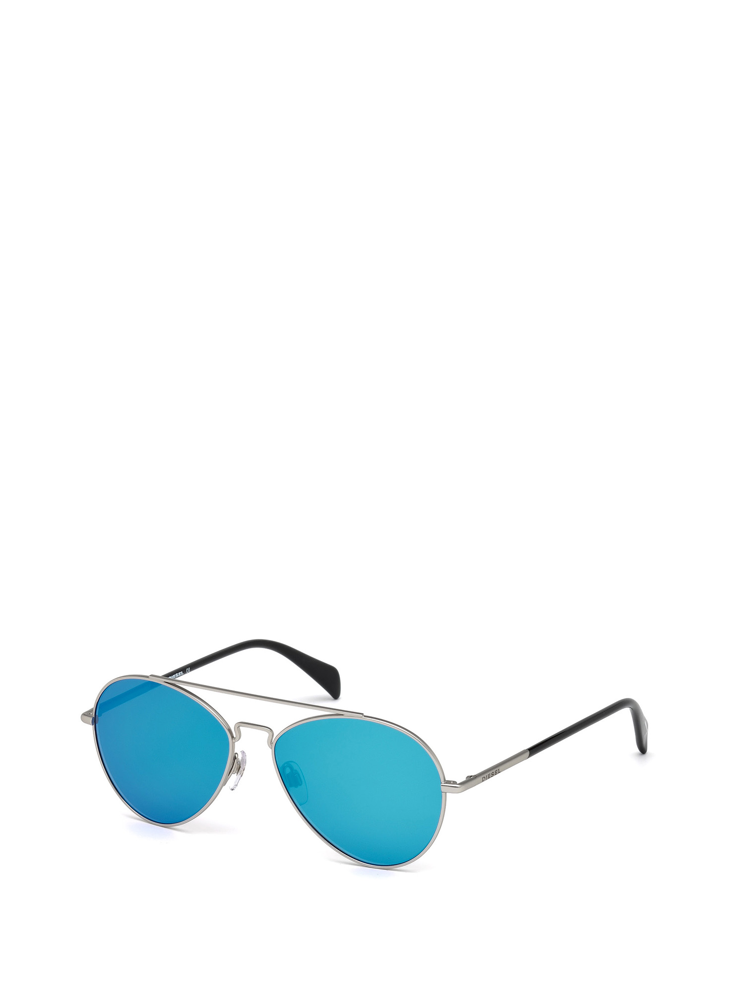 Diesel - DM0193, Unisex's Military-inspired eyewear in Silver - 1