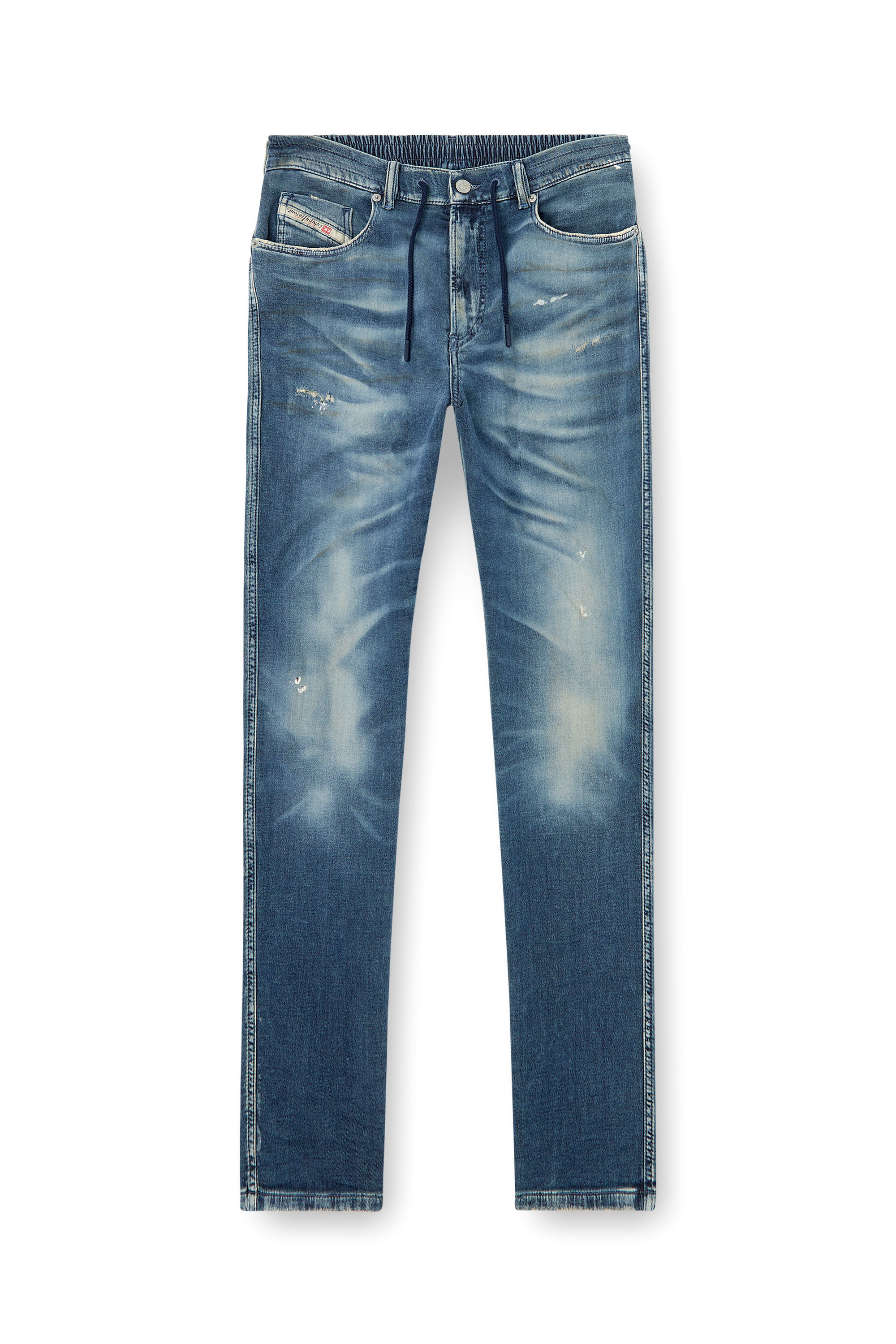 Diesel - Man's Slim 2060 D-Strukt Joggjeans® 068RY, Dark Blue - 3