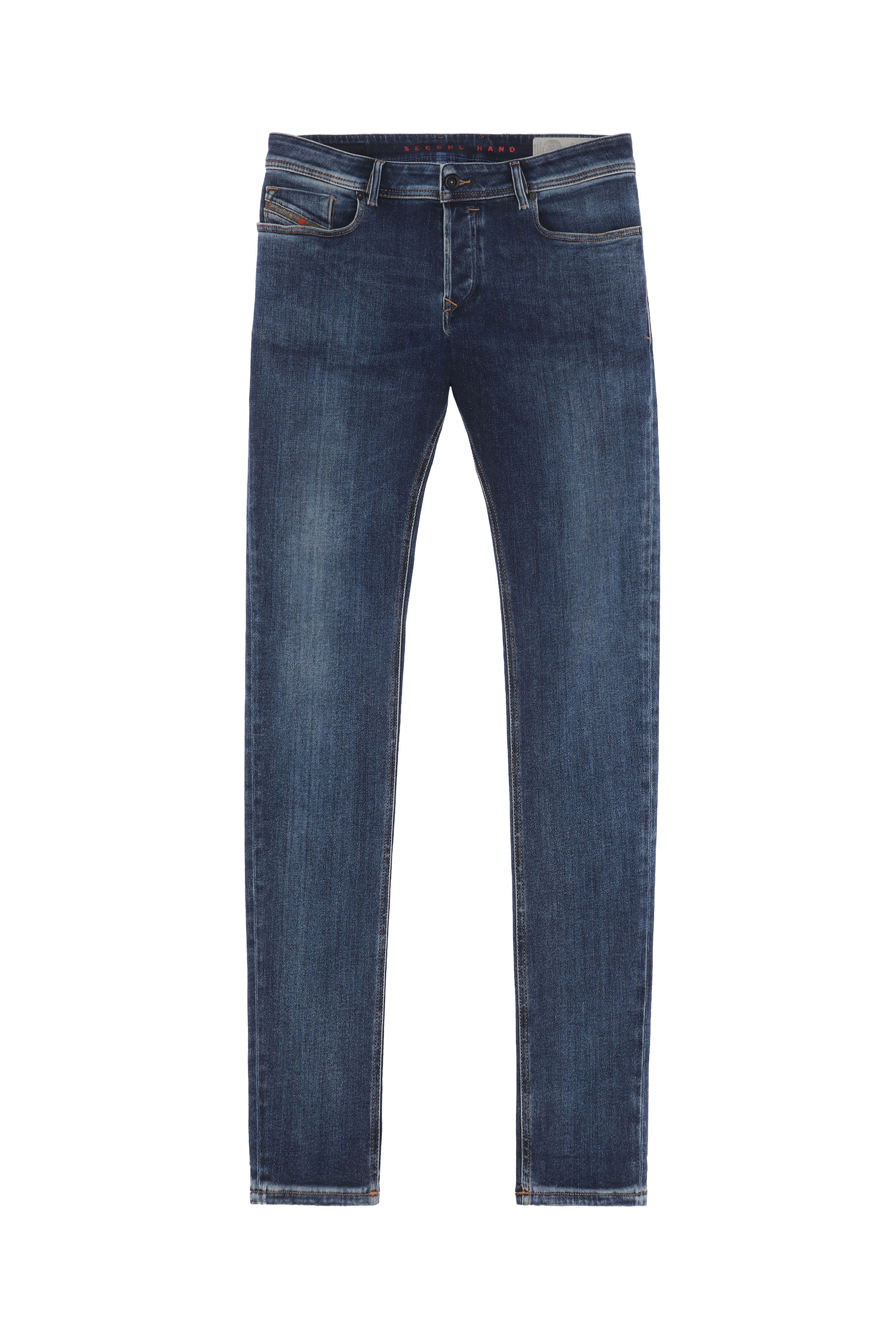 Diesel - SLEENKER, Man's Diesel Man - Jeans Medium blue in Dark Blue - 1