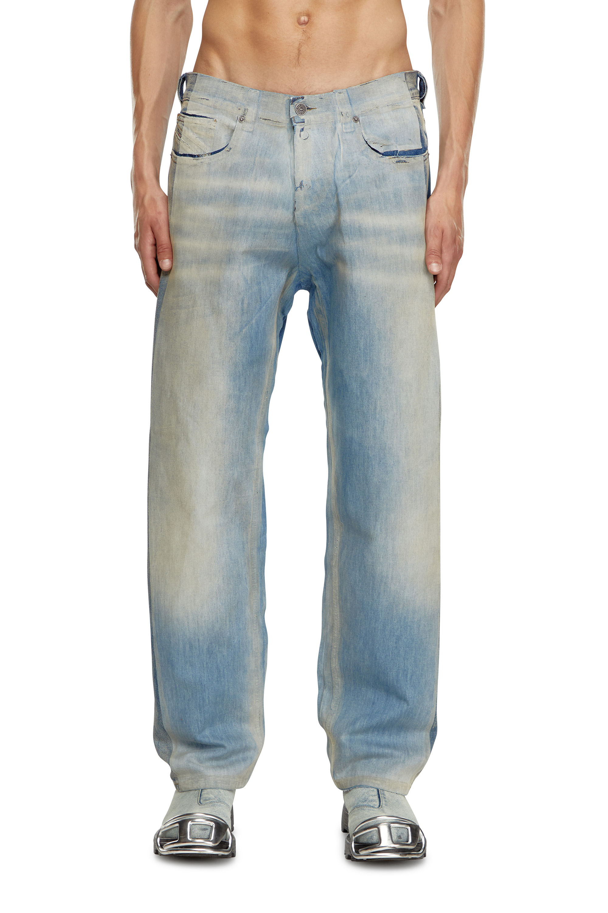 Diesel - Man's Regular Jeans 2024 D-Macs 09K22, Medium blue - 2