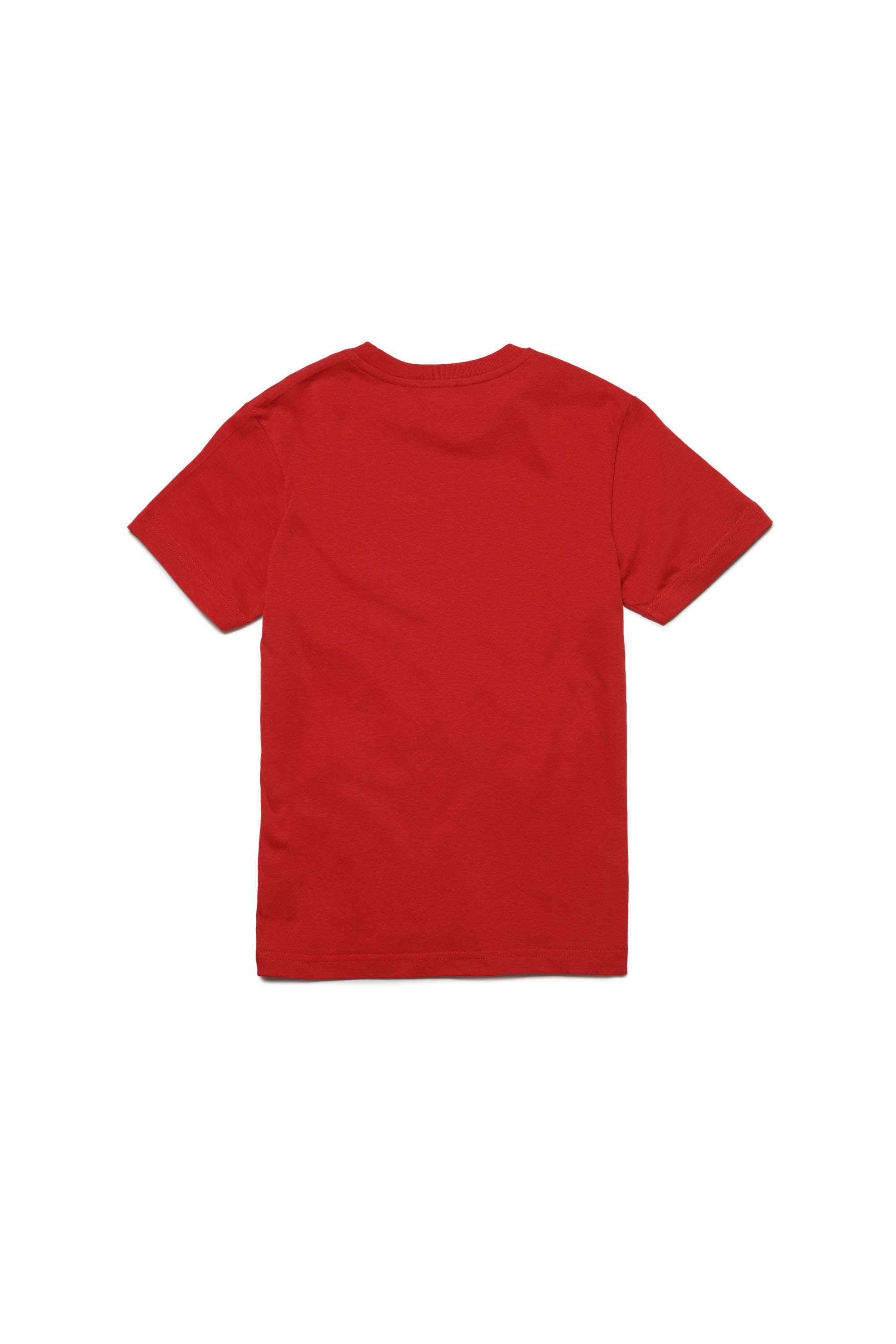 Diesel - LTGIM DI, Man's T-shirt with logo print in Red - 2