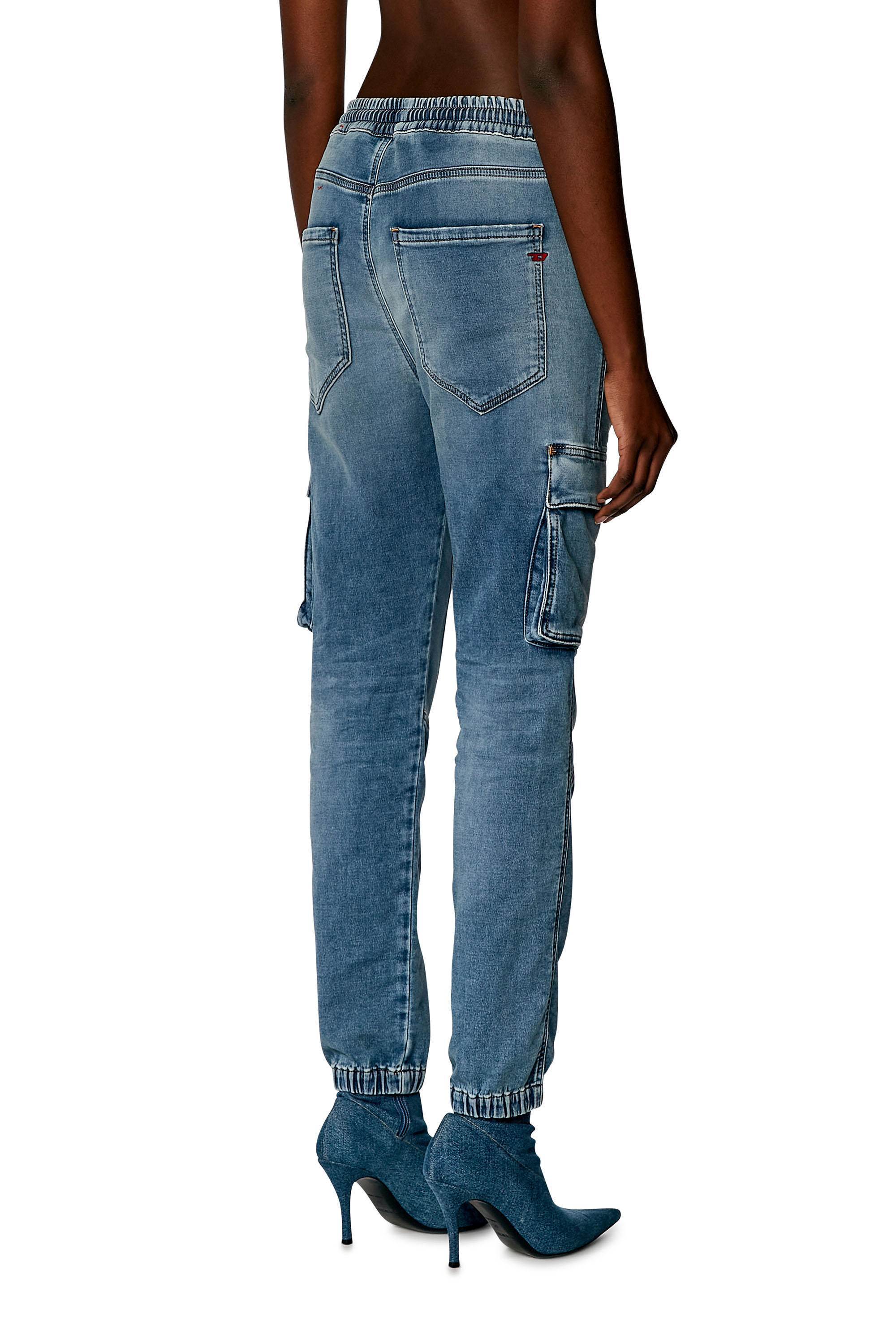 Diesel - Woman's Regular 2051 D-Ursy Joggjeans® 068HW, Light Blue - 4