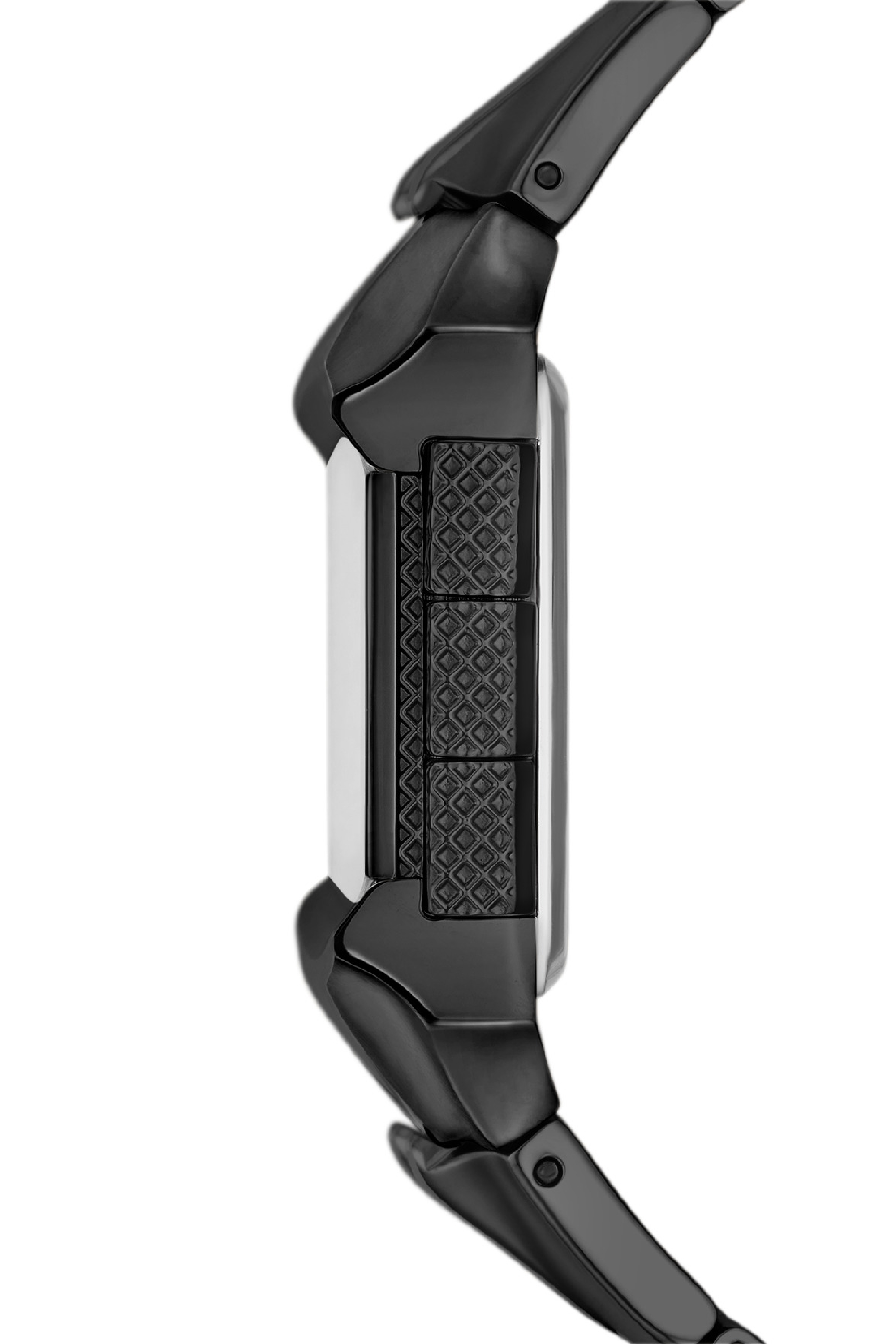 Diesel - DZ2156, Man's Croco Digital stainless steel watch in Black - 3