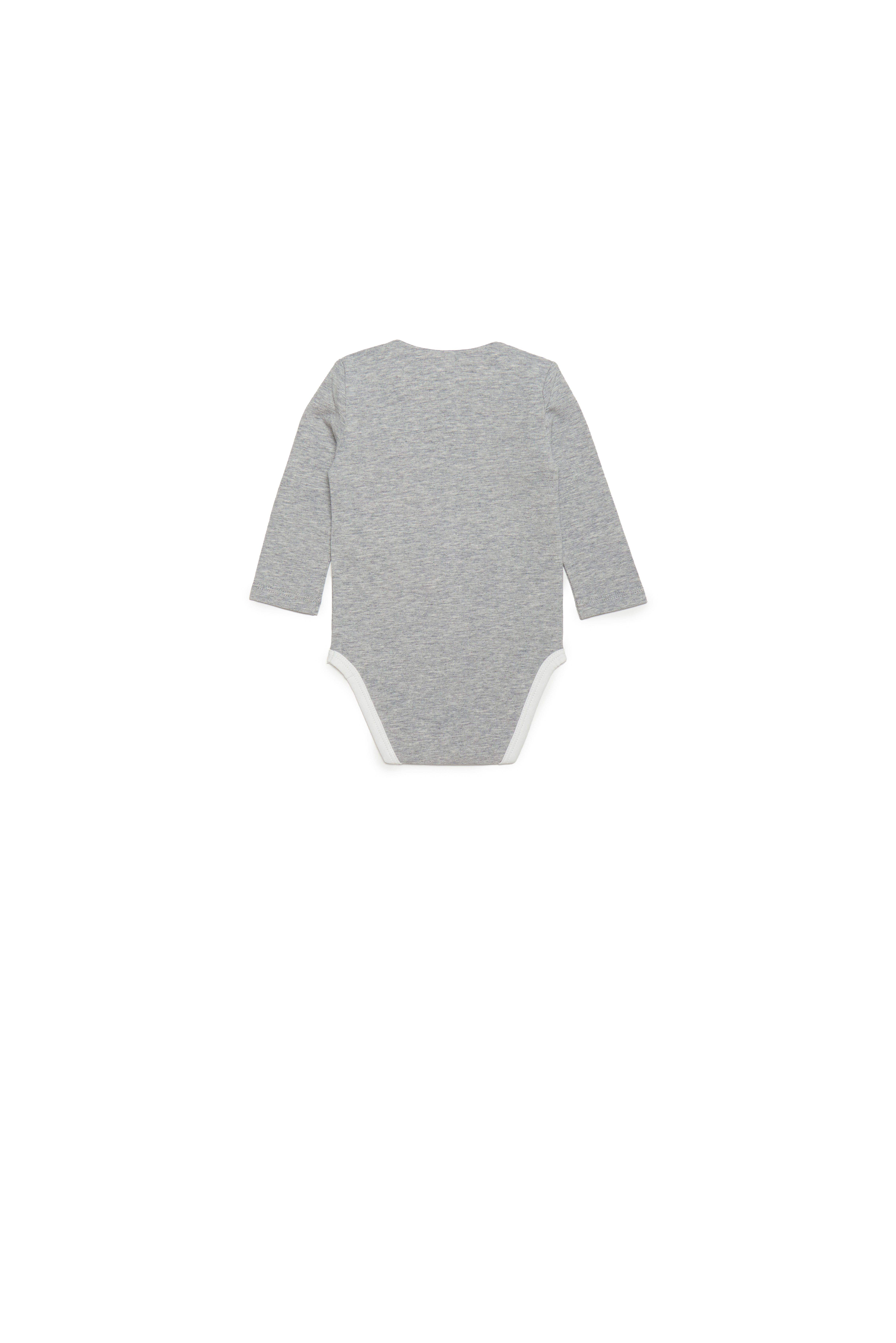 Diesel - UCKET-NB, Unisex's Bodysuit with logo pocket in Grey - 2