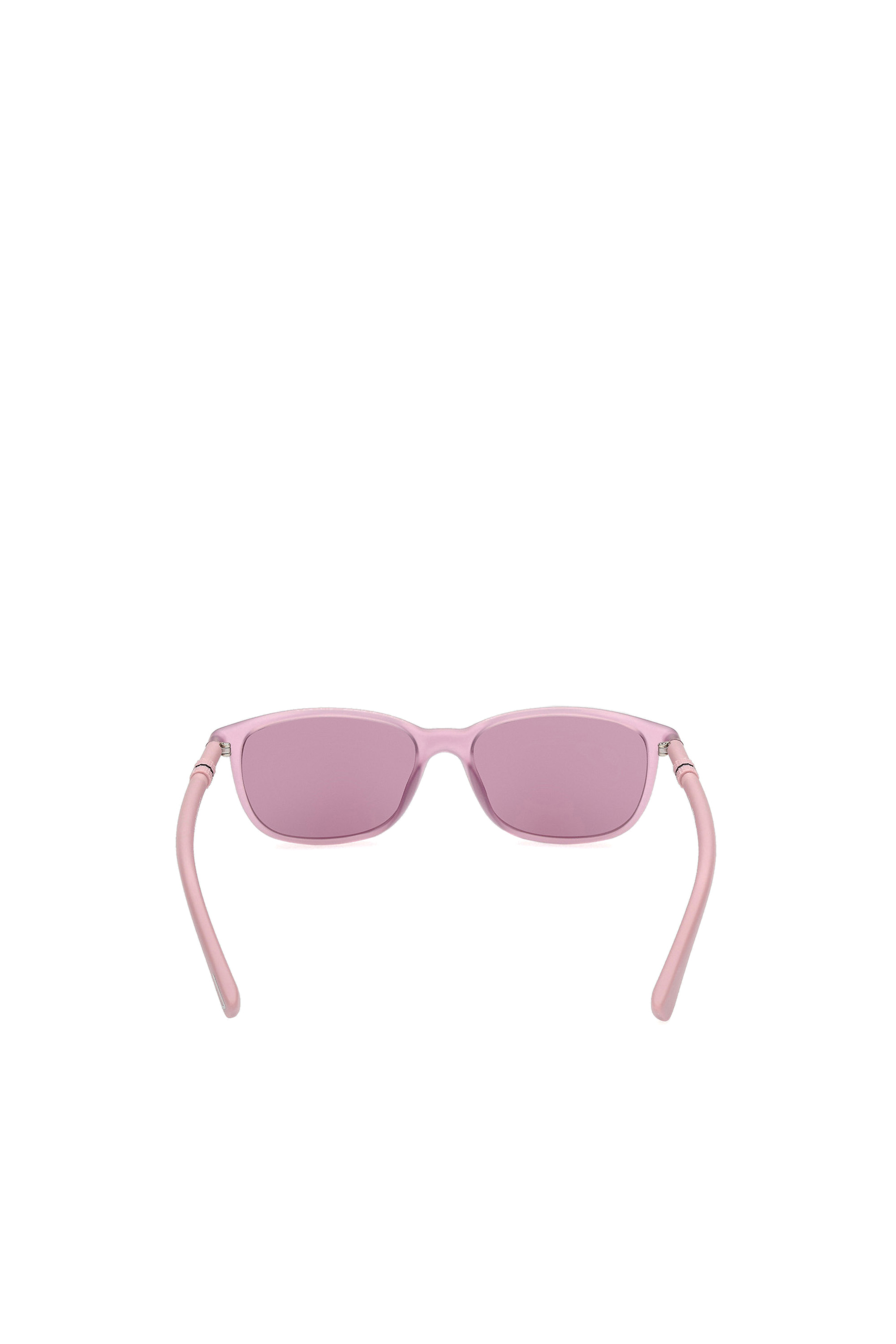Diesel - DL0333, Woman's Squared sunglasses in injected acetate in Pink - 4