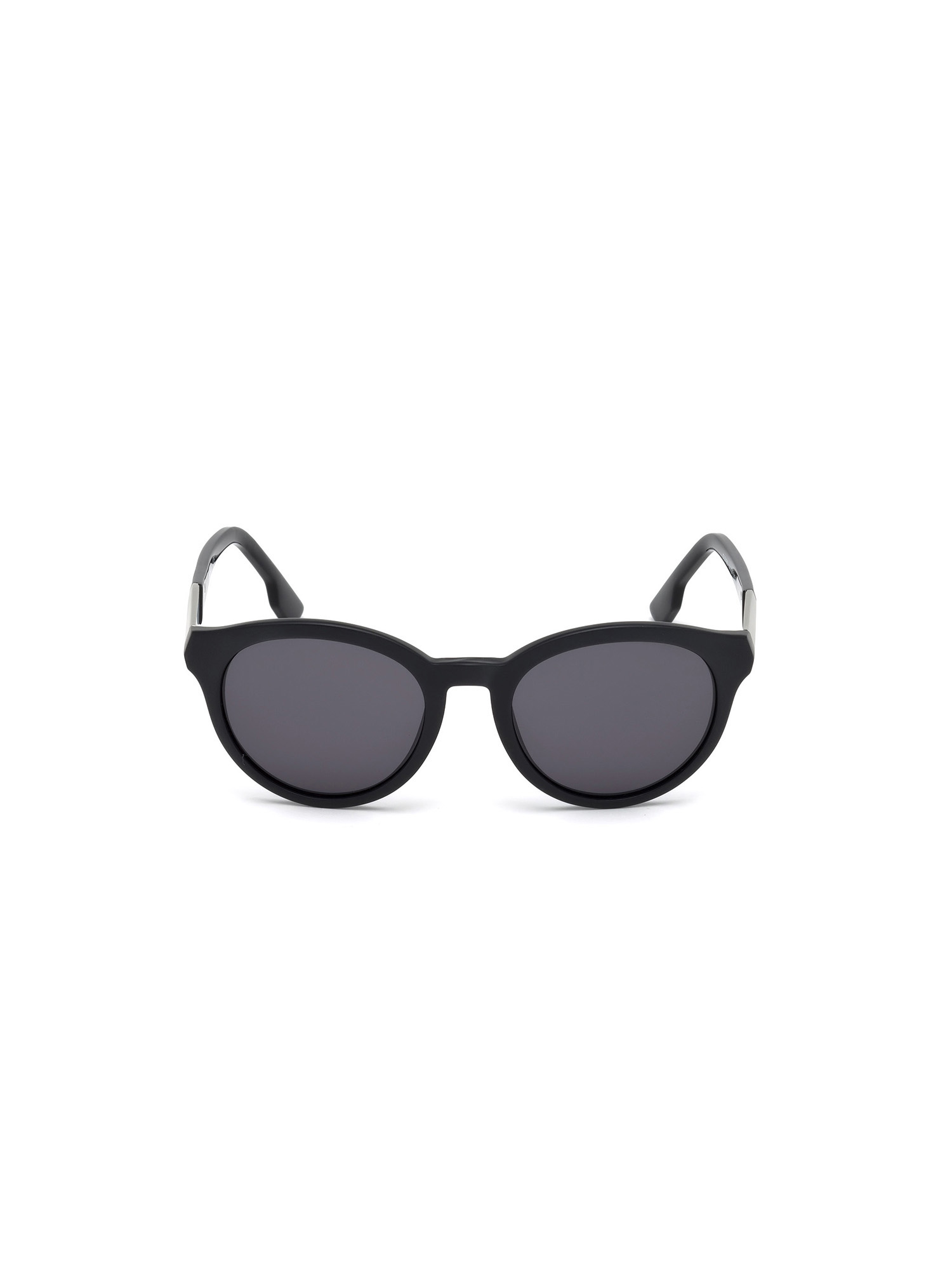 Diesel - DM0186, Unisex's Full rim shape eyewear with metal plaque in Black - 1