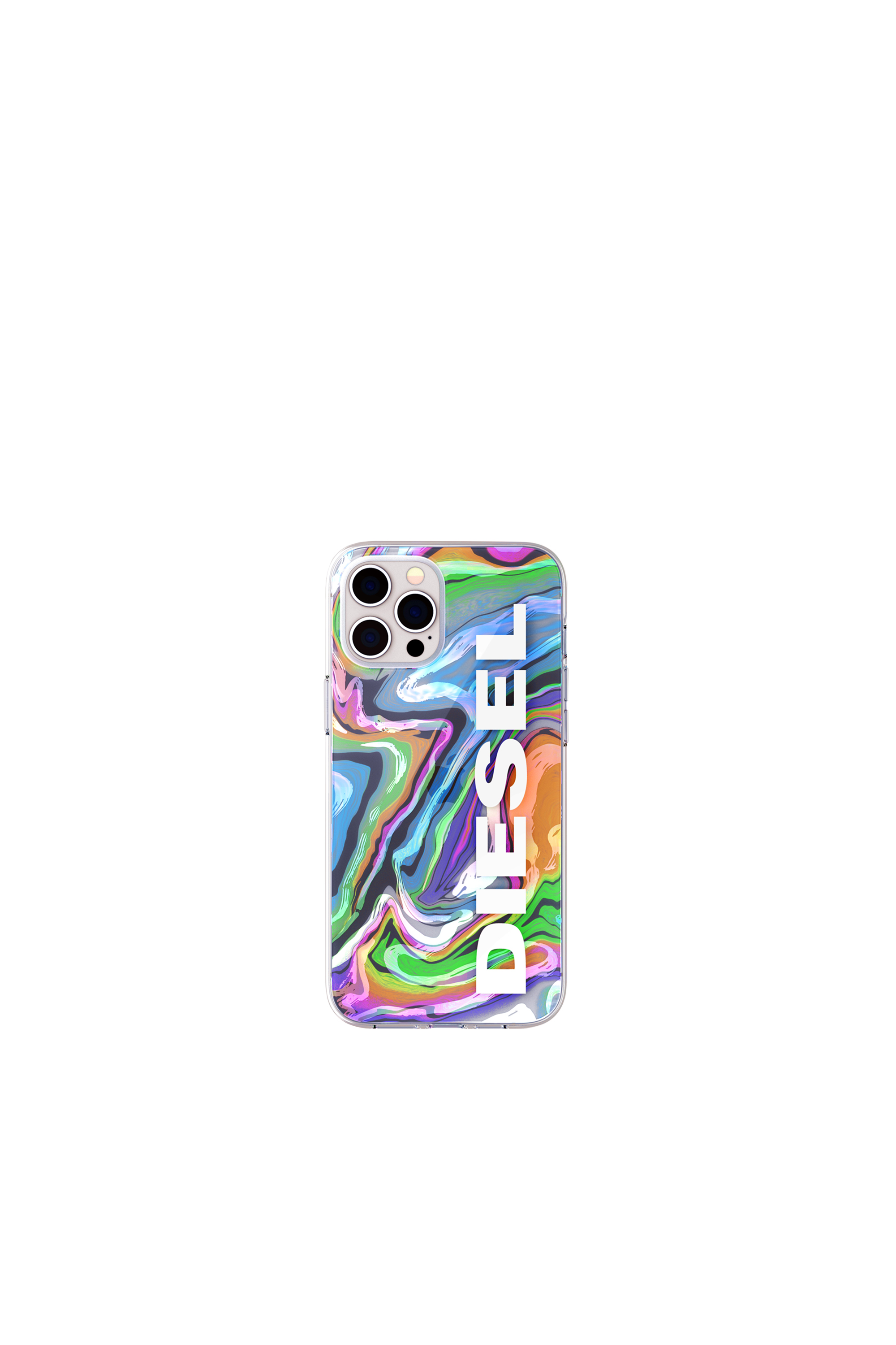 Diesel - 44316  STANDARD CASES, Unisex's Clear case digital holographic for iPhone 12 Pro Max in Multicolor - 2