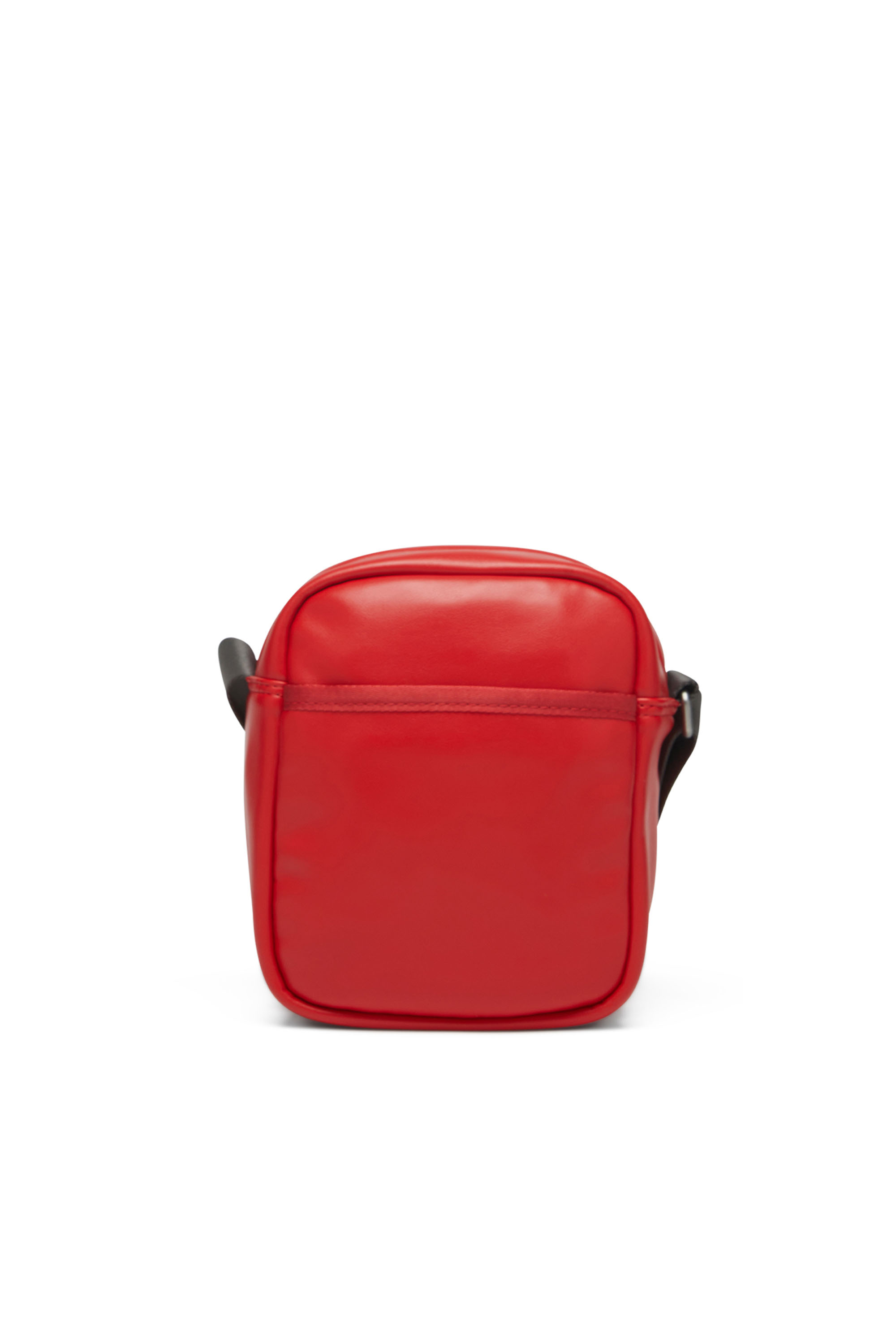 Diesel - RAVE CROSSBODY, Man's Rave Crossbody - Crossbody bag in recycled materials in Red - 2