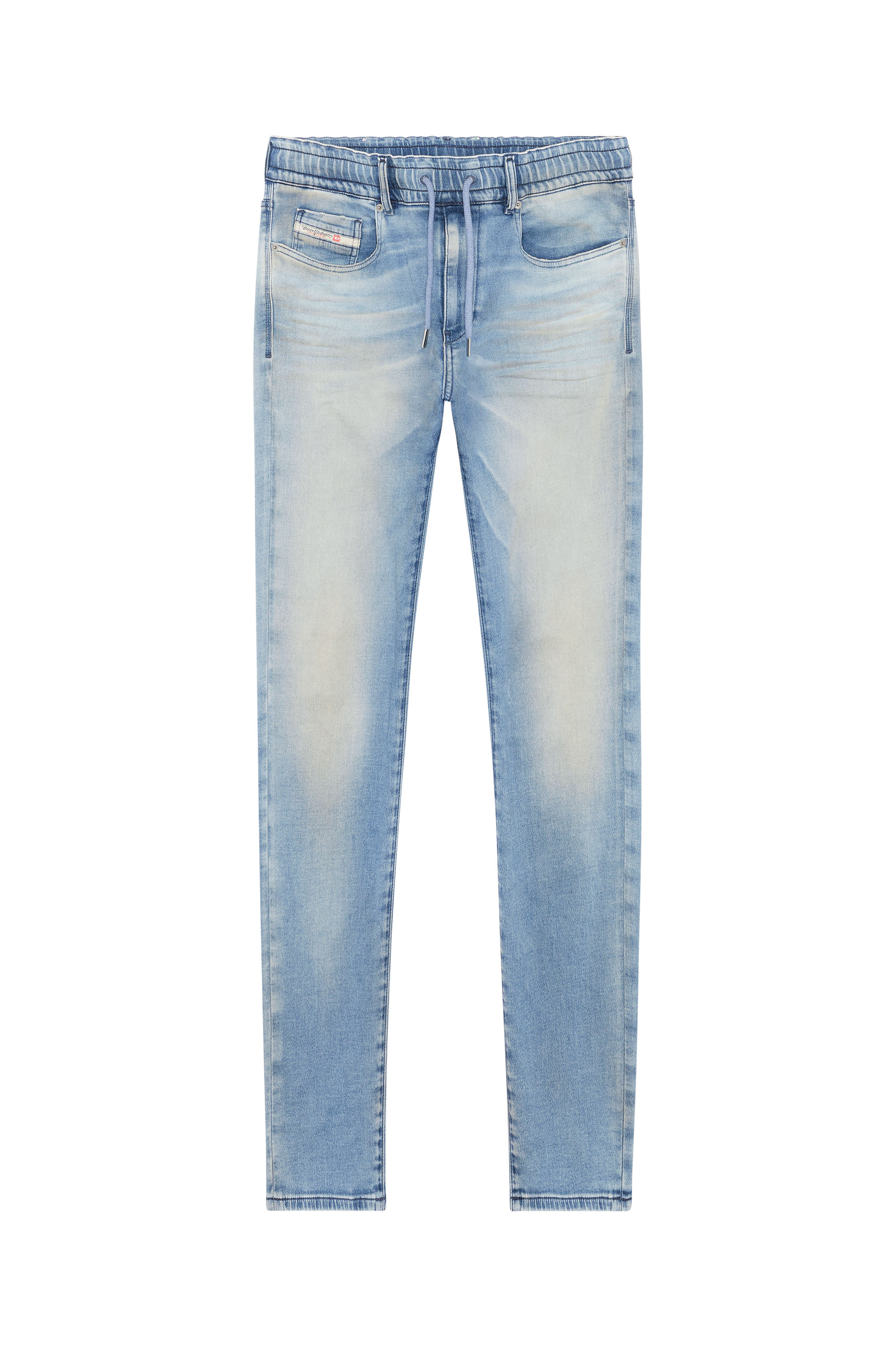 Diesel - Man's Slim 2060 D-Strukt Joggjeans® 068FK, Light Blue - 3