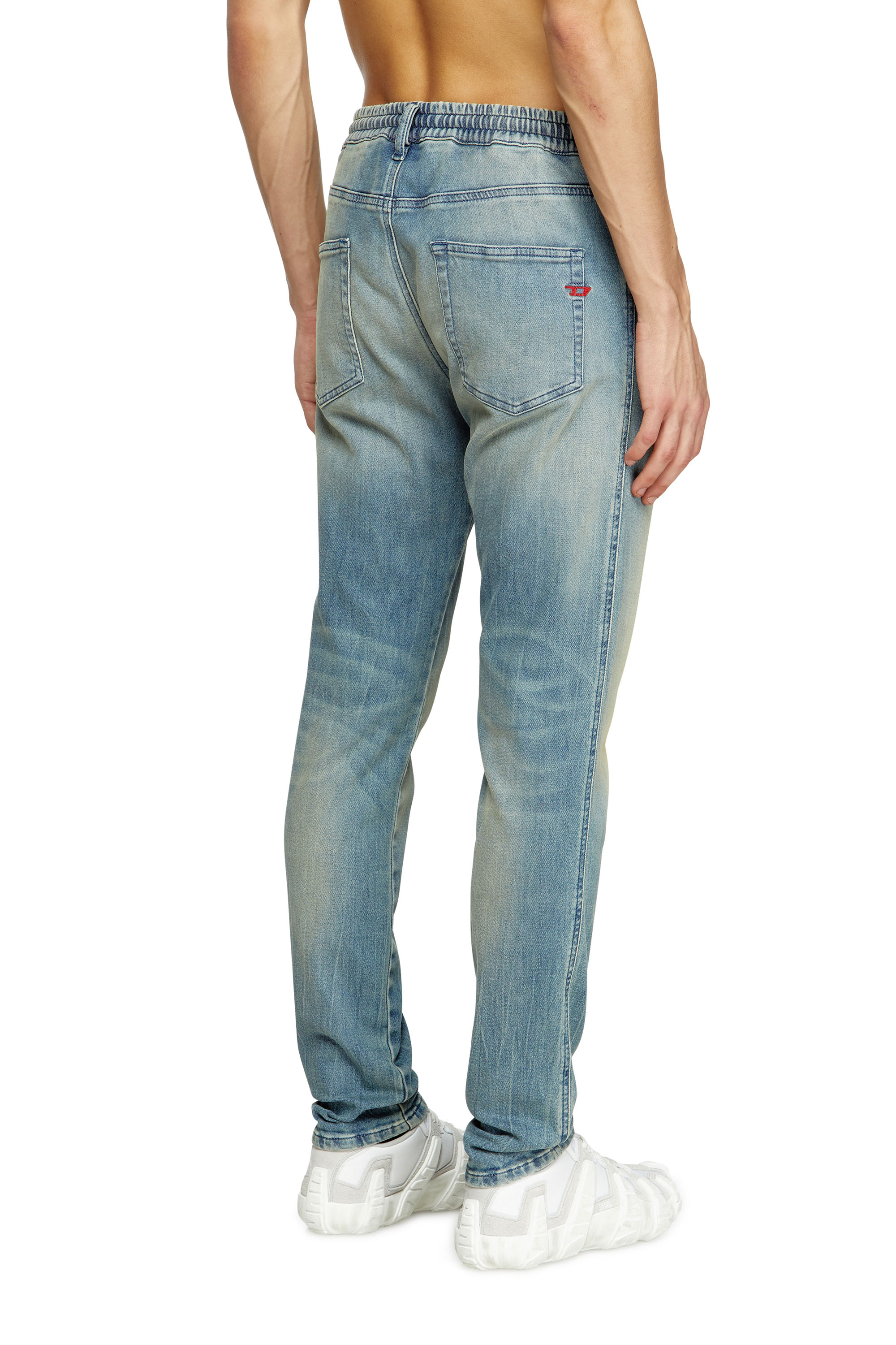 Diesel - Man's Slim 2060 D-Strukt Joggjeans® 09M31, Light Blue - 4