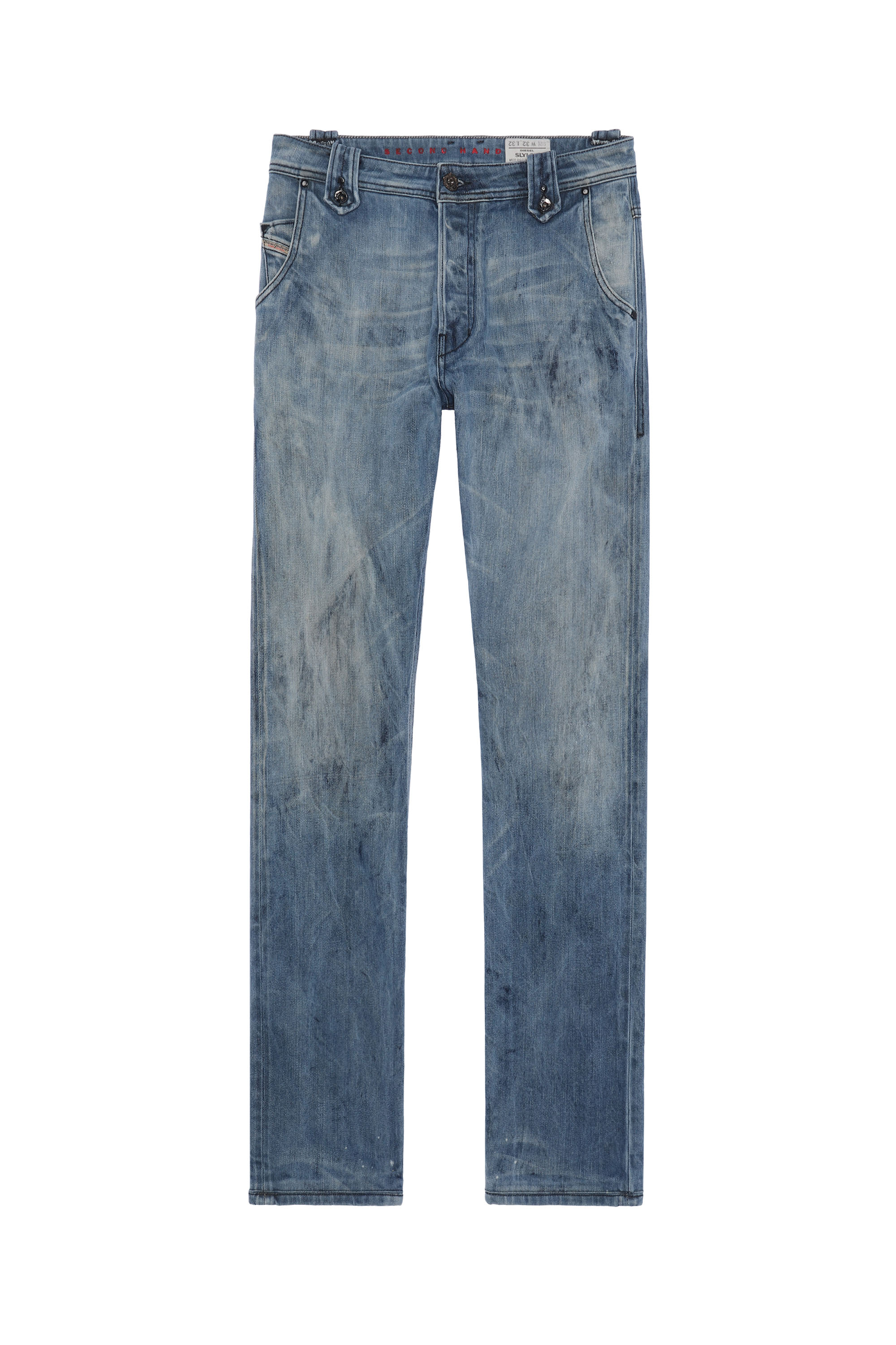 Diesel - SLYLOW, Man's Diesel Man - Jeans Medium blue in Medium blue - 1