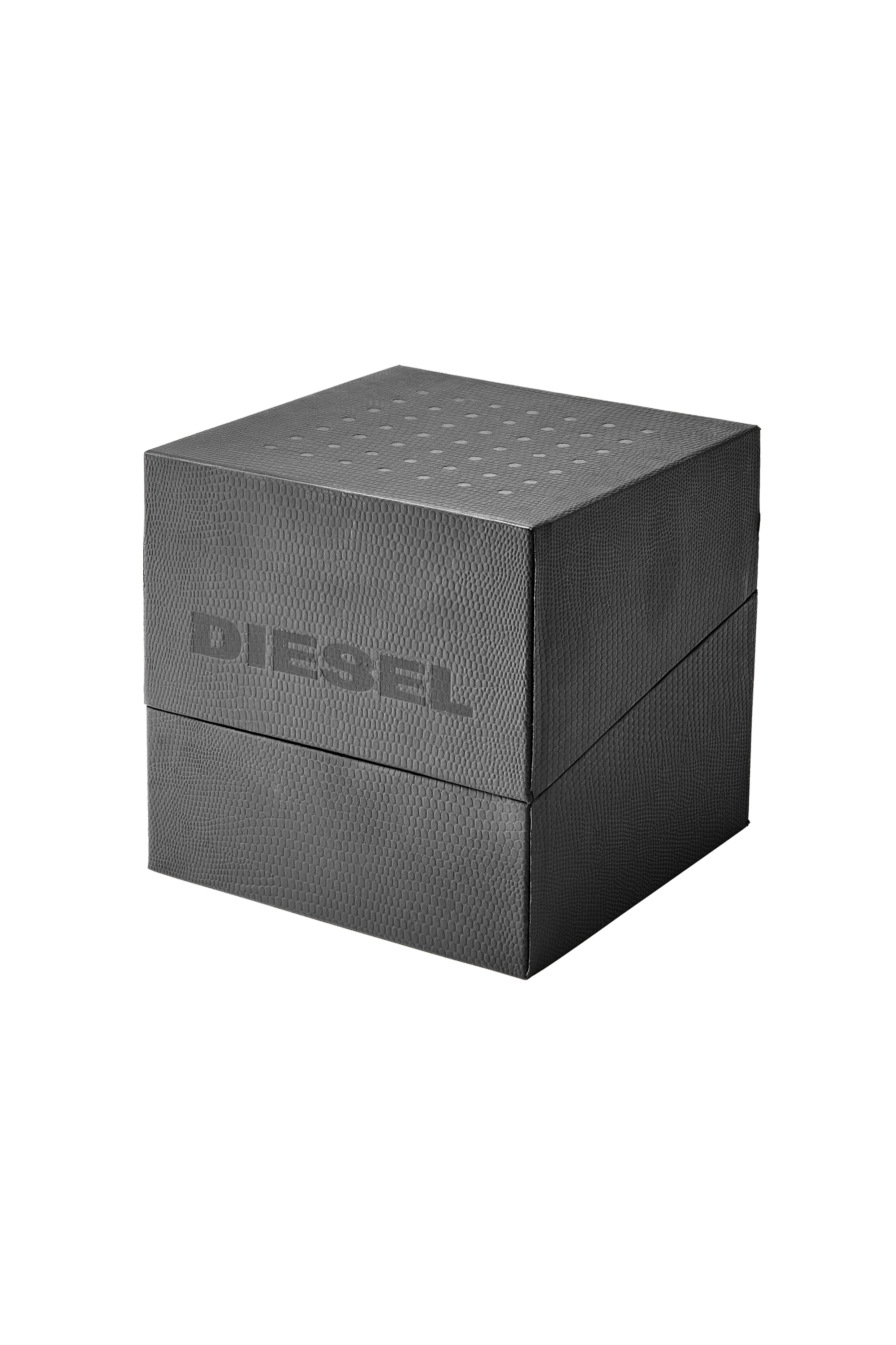 Diesel - DZ7430, Man's Mr Daddy 2.0 Two-Hand Red Stainless Steel and Silicone Watch in Red - 4