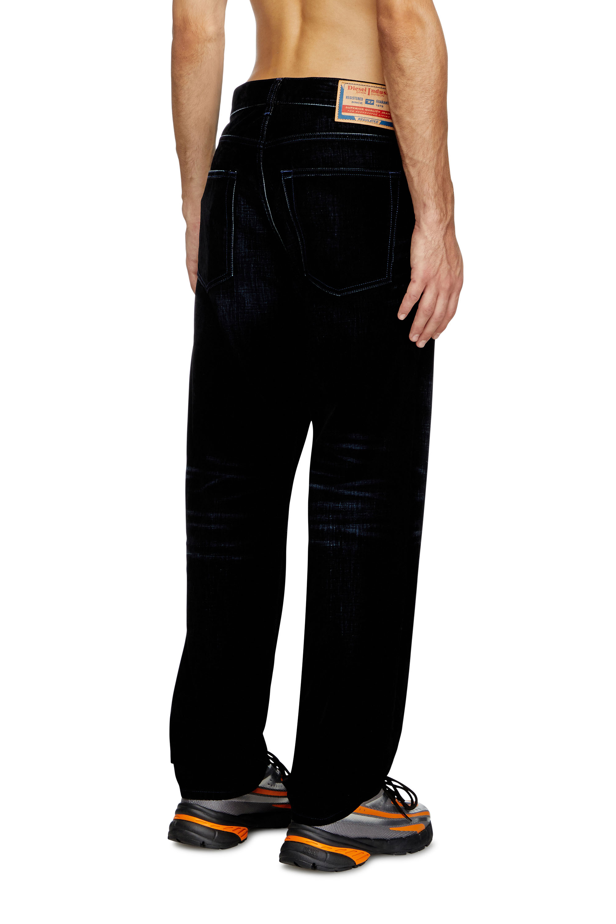 Diesel - Man's Regular Jeans 2024 D-Macs 068QY, Dark Blue - 4