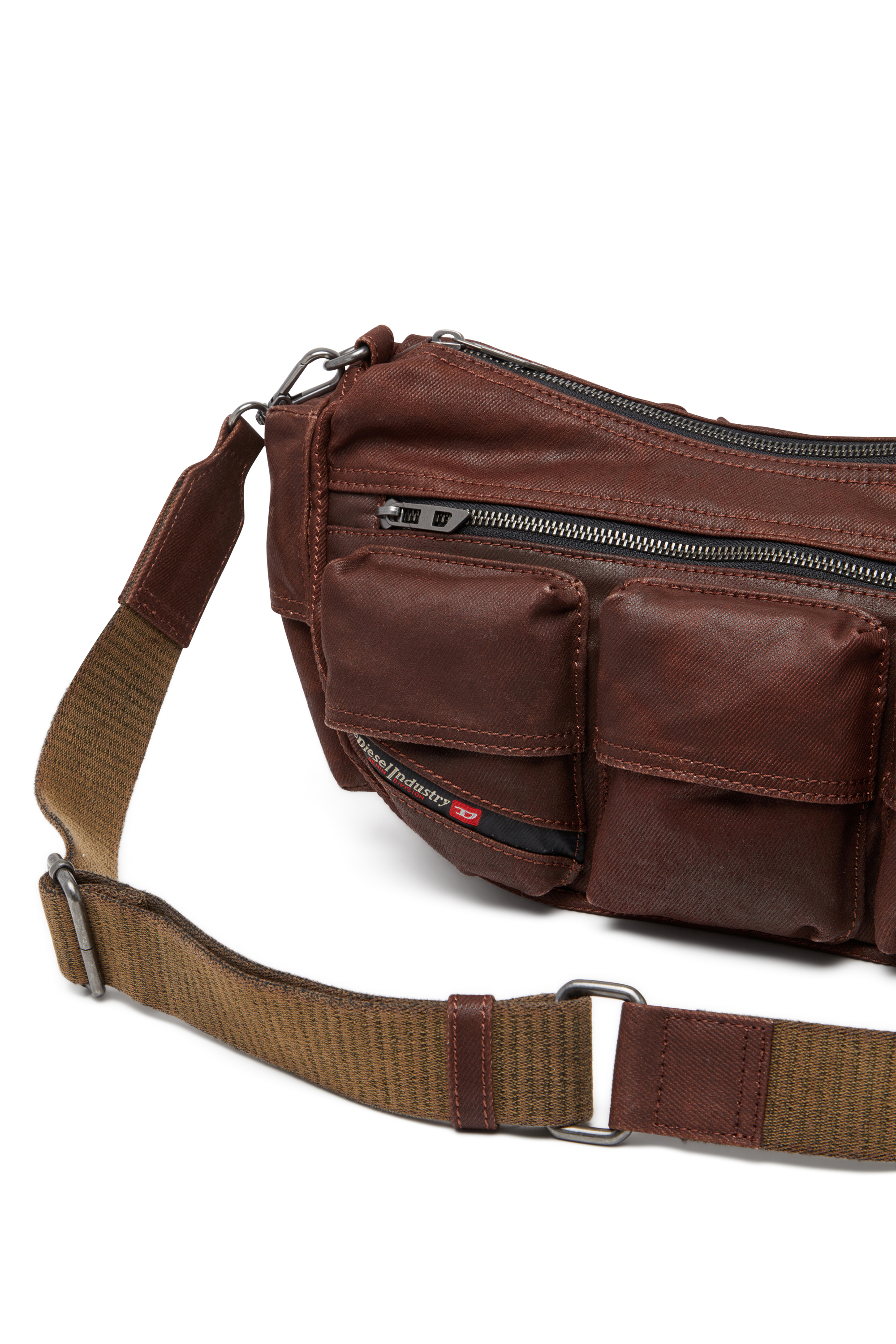 MULTI-PKTS SHOULDER BAG X, Brown