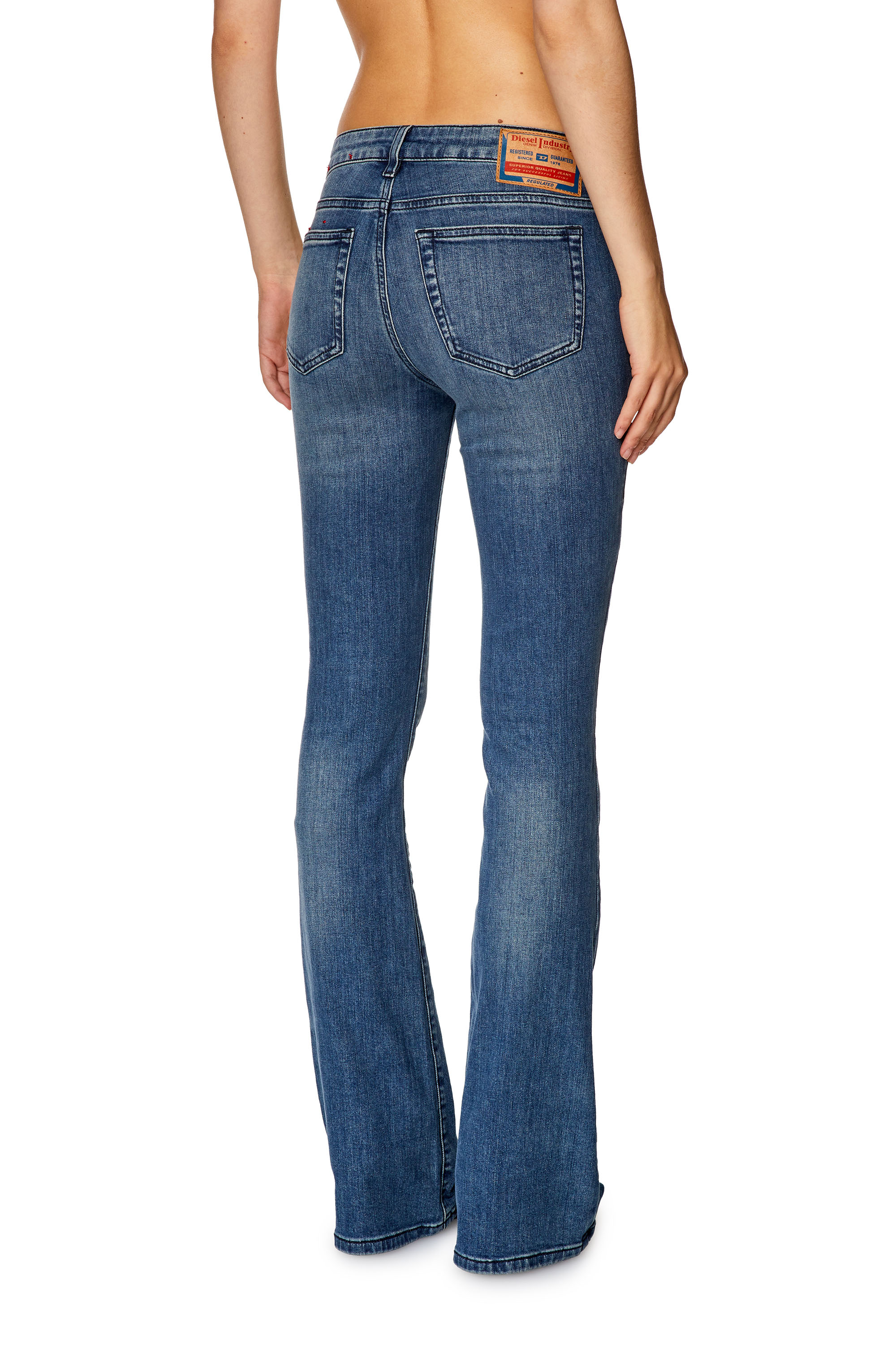 Diesel - Bootcut and Flare Jeans 1969 D-Ebbey 0LICM, Woman's Bootcut and Flare Jeans - 1969 D-Ebbey in Medium blue - 4