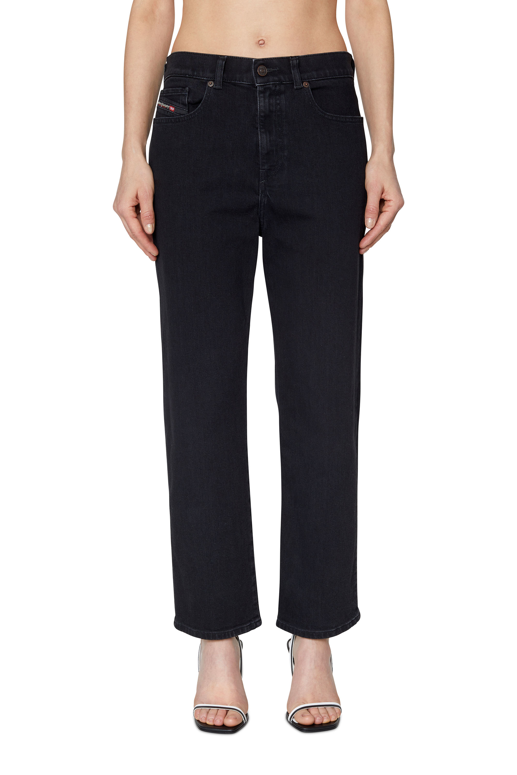 Diesel - Boyfriend Jeans 2016 D-Air Z9C25, Woman's Boyfriend Jeans - 2016 D-Air in Black/Dark grey - 1