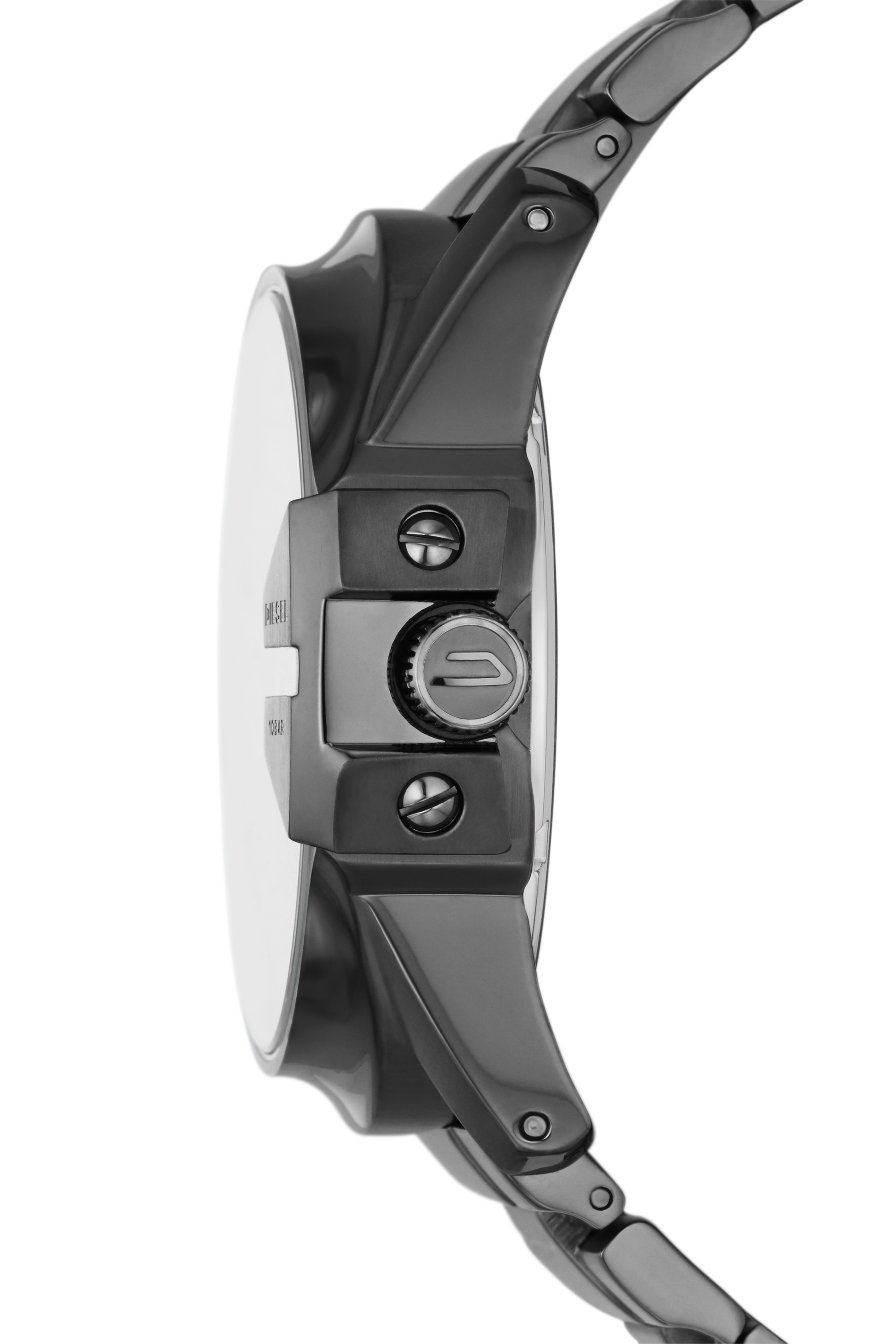 Diesel - DZ1965, Man's Master Chief chronograph gunmetal-tone watch in Black - 3