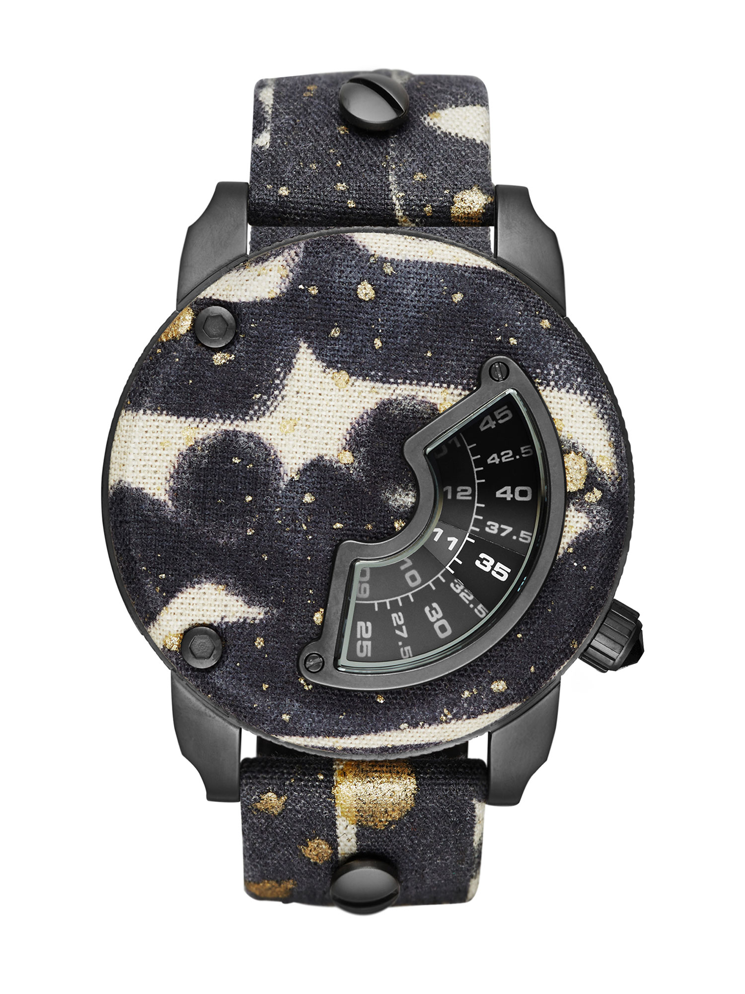 Diesel - DZ7388, Unisex's Limited edition watch with steel case in Black Jeans - 1