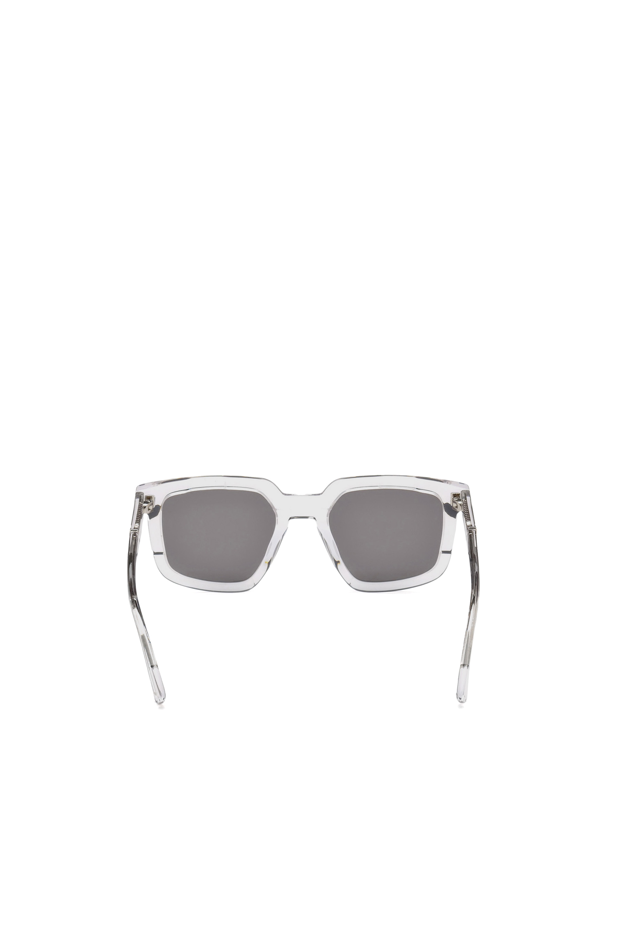 Diesel - DL0271, Man's Masculine square shape eyewear in White - 4