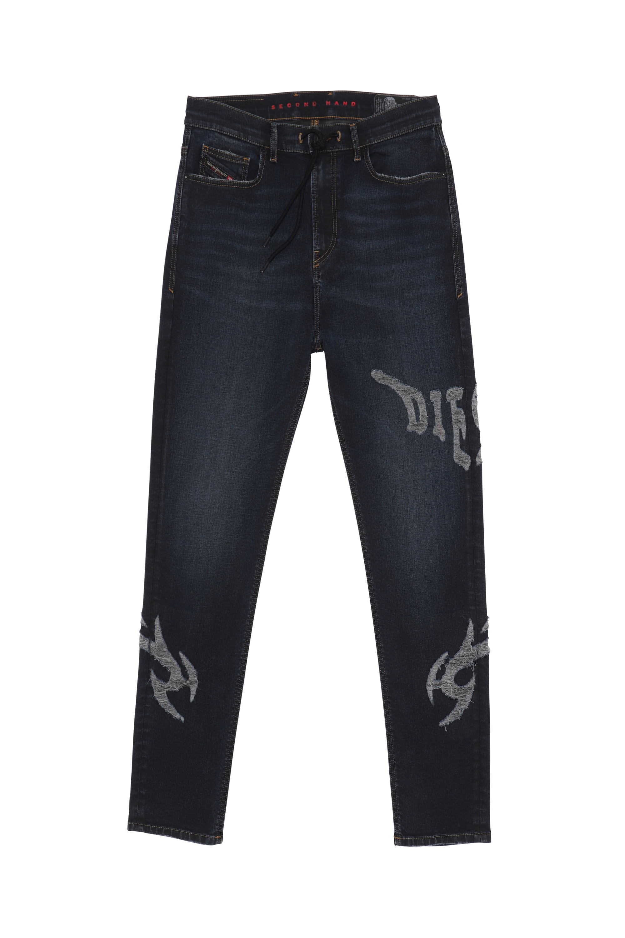Diesel - D-VIDER CB-SP1 JoggJeans®, Man's Diesel Man - Jeans Dark blue in Dark Blue - 1