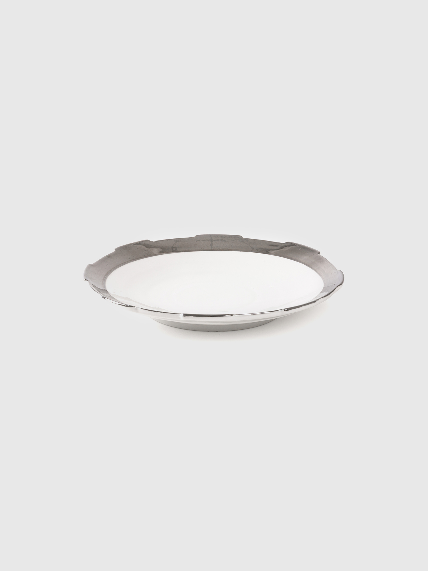 Diesel - 10987SIL MACHINE, Unisex's Porcelain dessert plate in White - 2