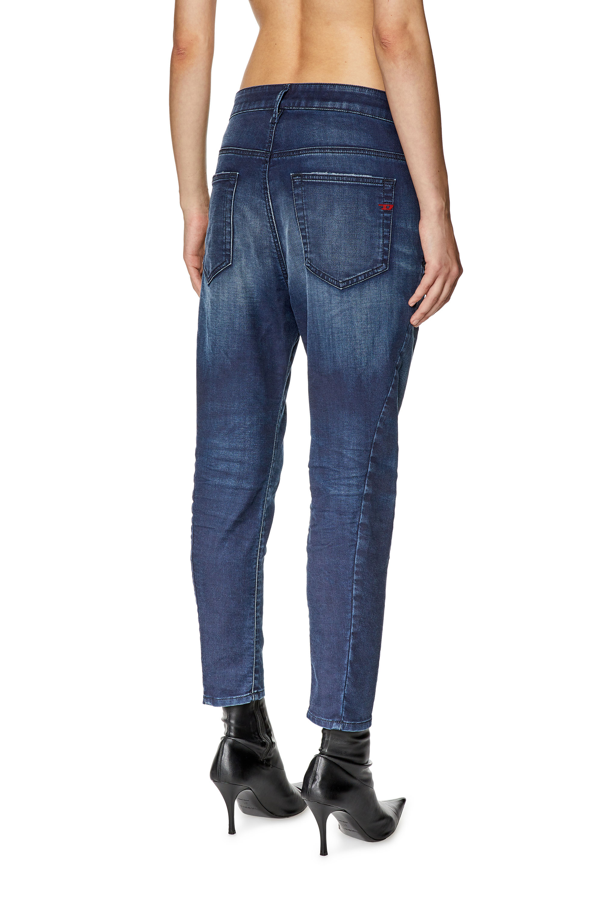 Diesel - Boyfriend 2041 D-Fayza Joggjeans® 068FQ, Woman's Boyfriend 2041 D-Fayza Joggjeans® in Dark Blue - 4