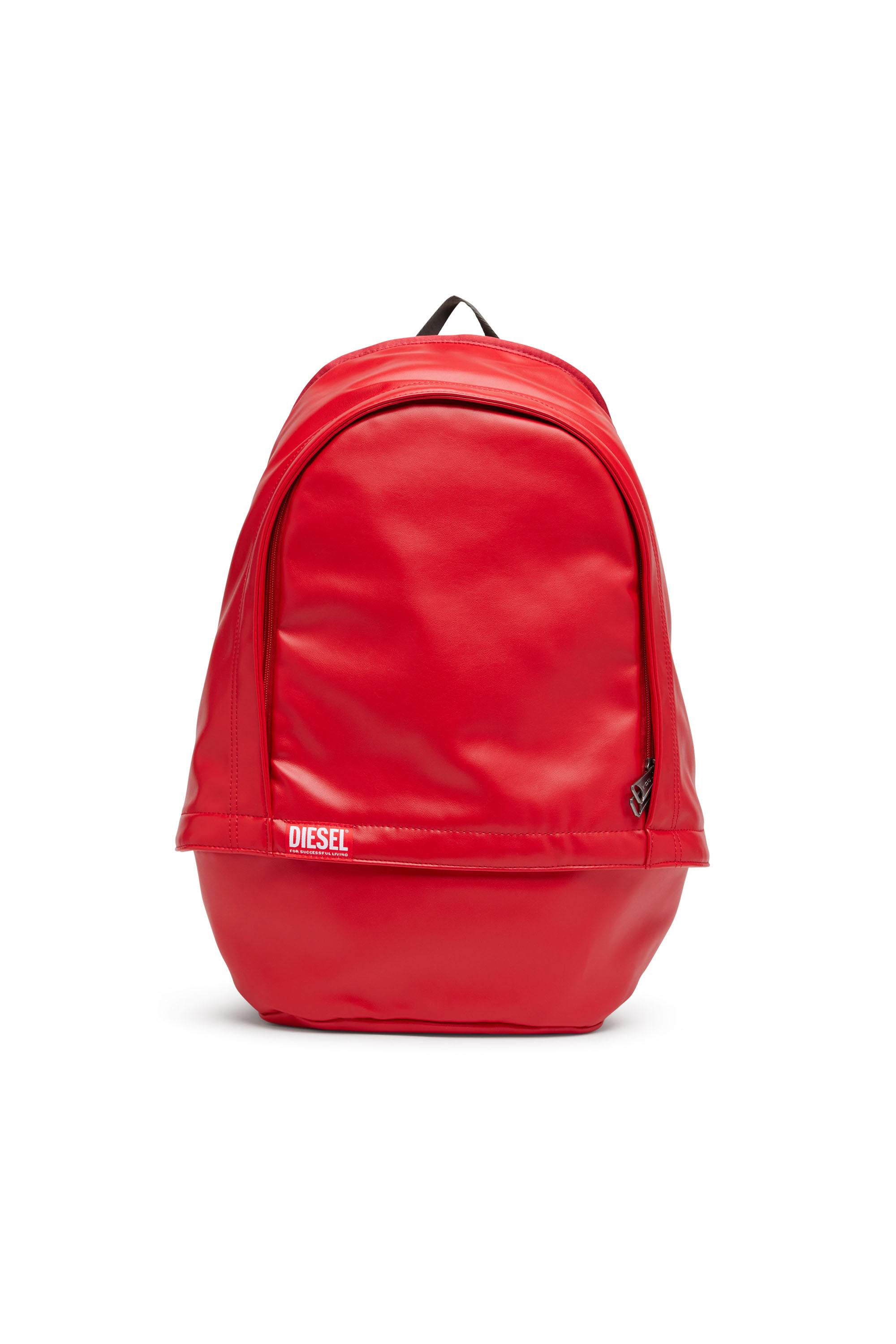 Diesel - RAVE BACKPACK, Man's Rave Backpack - Backpack in recycled materials in Red - 1