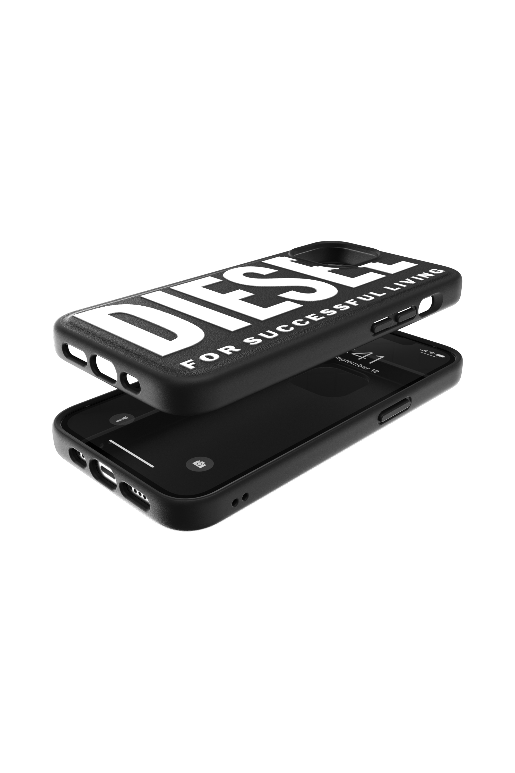 Diesel - 48256 MOULDED CASE, Unisex's Moulded Case Core for iPhone 13 in Black - 3