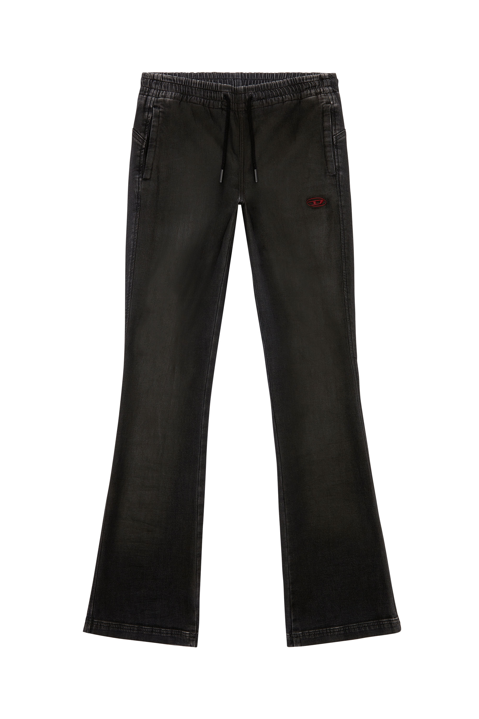 Diesel - Woman's Bootcut 2069 D-Ebbey Joggjeans® 068HU, Black/Dark grey - 3