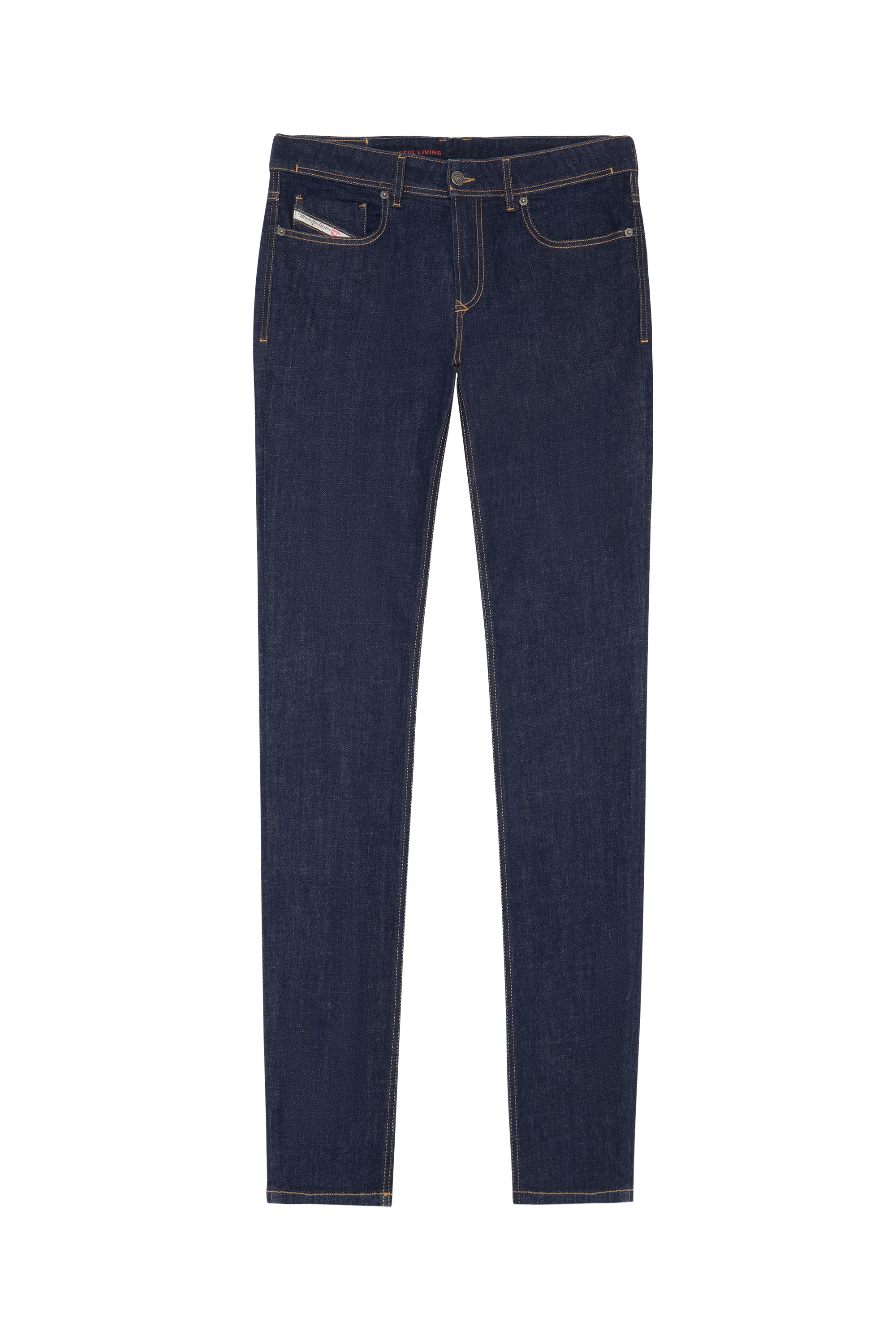 Diesel - Man's Skinny Jeans 1979 Sleenker Z9C17, Dark Blue - 3