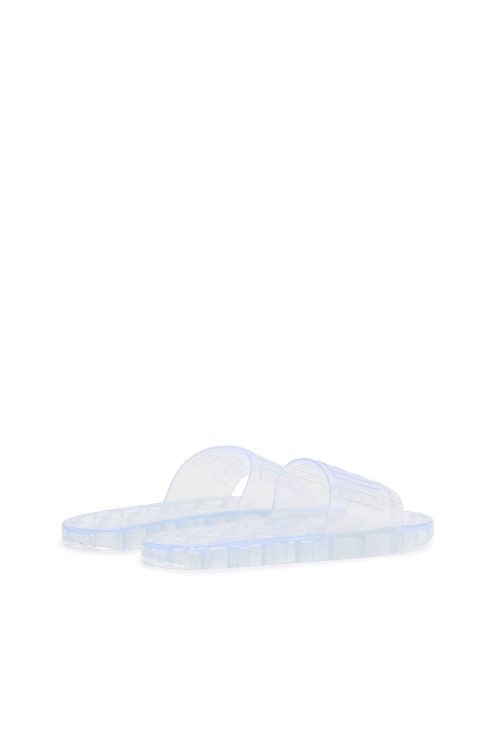 Diesel - SA-KARAIBI GL X, Woman's Sa-Karaibi-Pool slides in clear PVC in White - 3