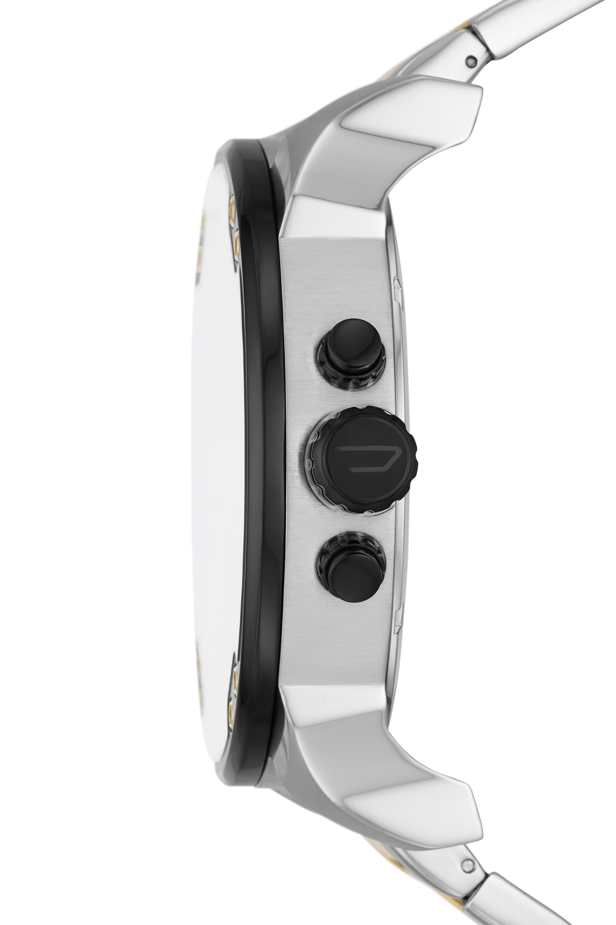 Diesel - DZ7459, Man's Mr. Daddy 2.0 Stainless Steel Watch in Silver - 3