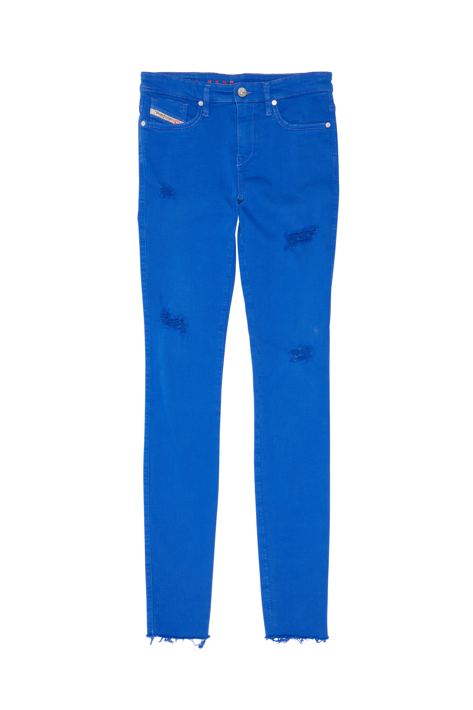 Diesel - SKINZEE, Woman's Diesel Woman - Jeans in Medium blue - 1