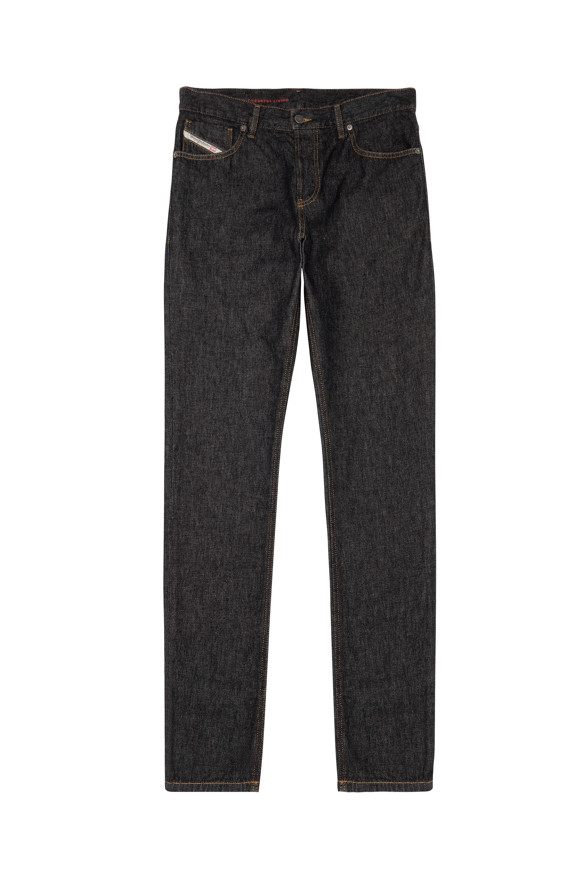 Diesel - Straight Jeans 1995 D-Sark Z9C34, Man's Straight Jeans - 1995 D-Sark in Black/Dark grey - 3