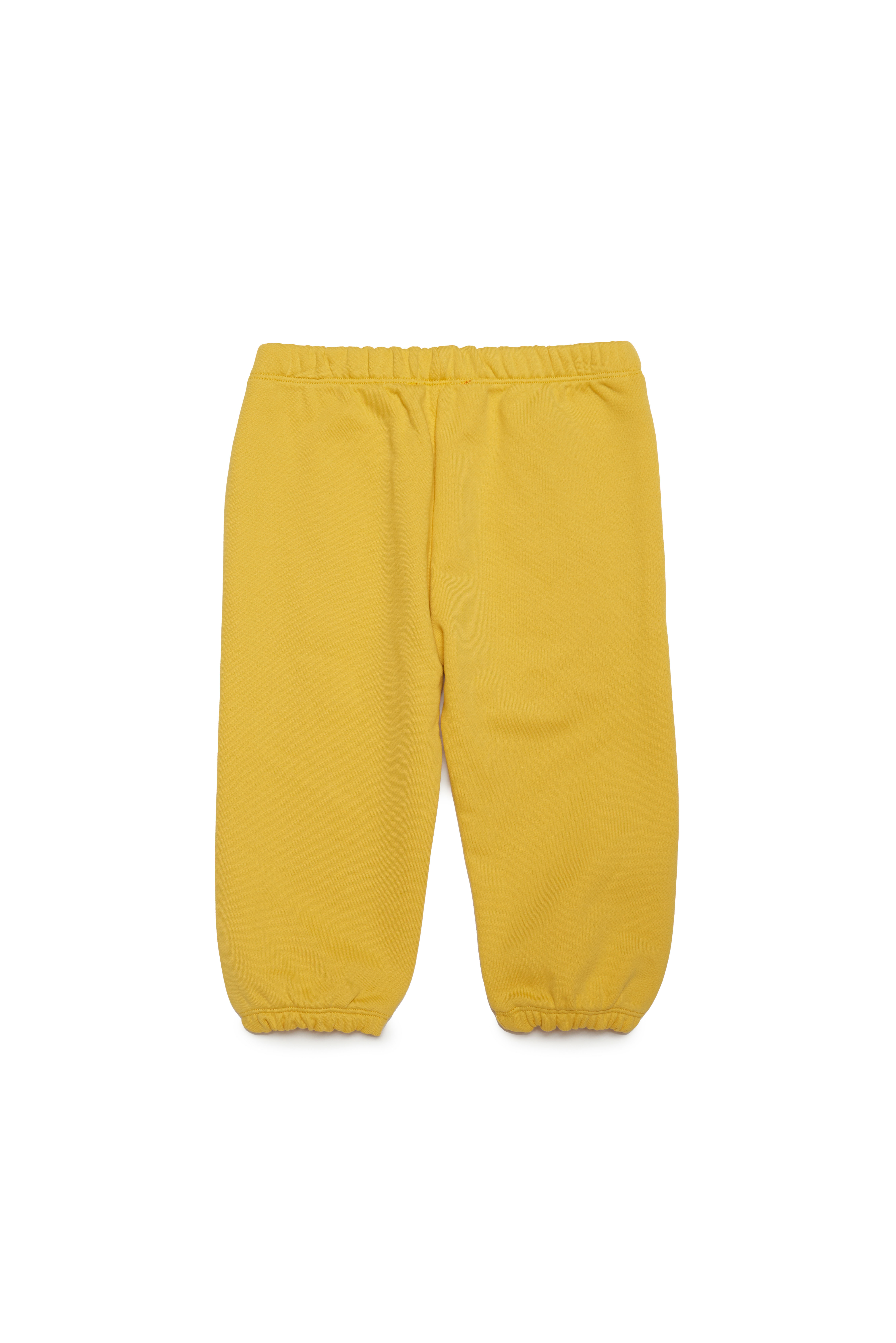 Diesel - PLIVETTIB, Woman's Track pants with cursive Diesel logo in Yellow - 2