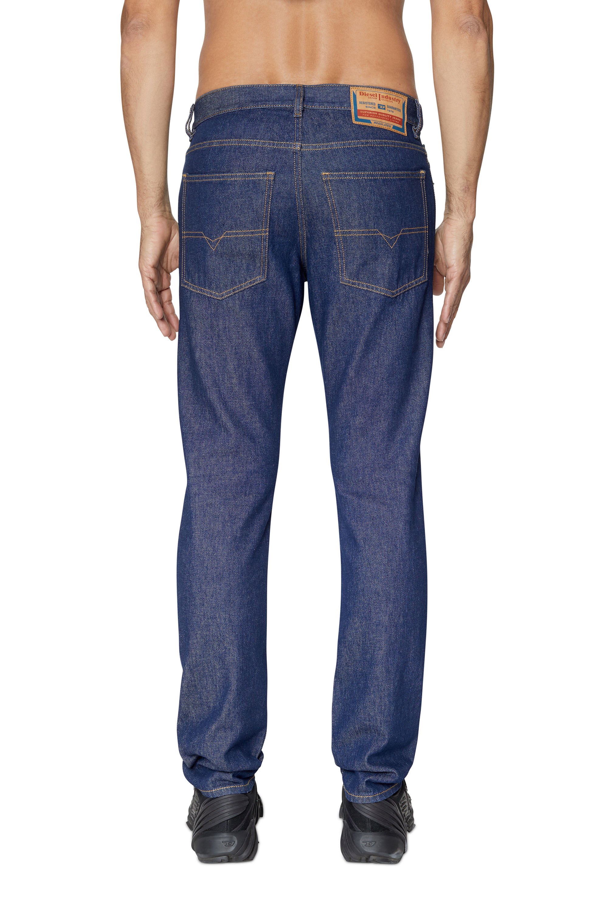 Diesel - Straight Jeans 1995 D-Sark Z9B85, Man's Straight Jeans - 1995 D-Sark in Dark Blue - 4