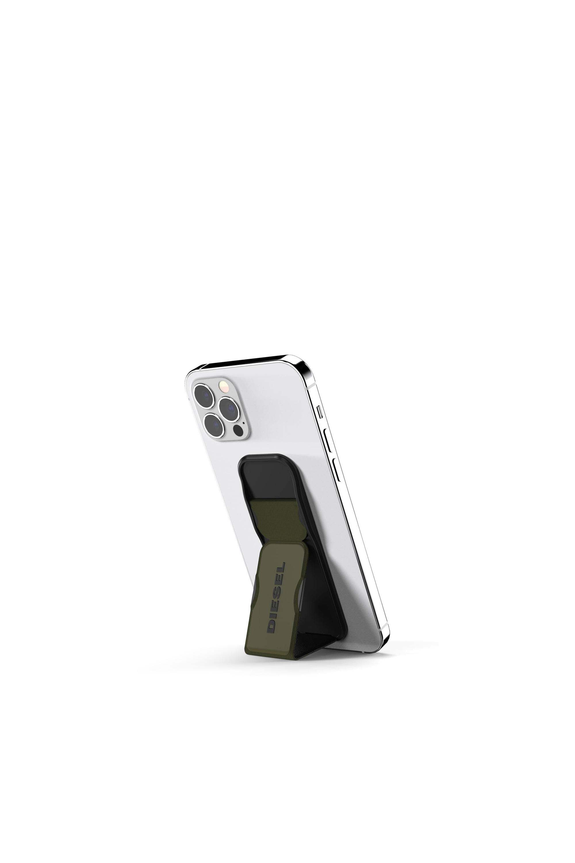 Diesel - 41916 UNIVERSAL STRAP, Unisex's Universal grip for smartphones and tablets in Military Green - 2