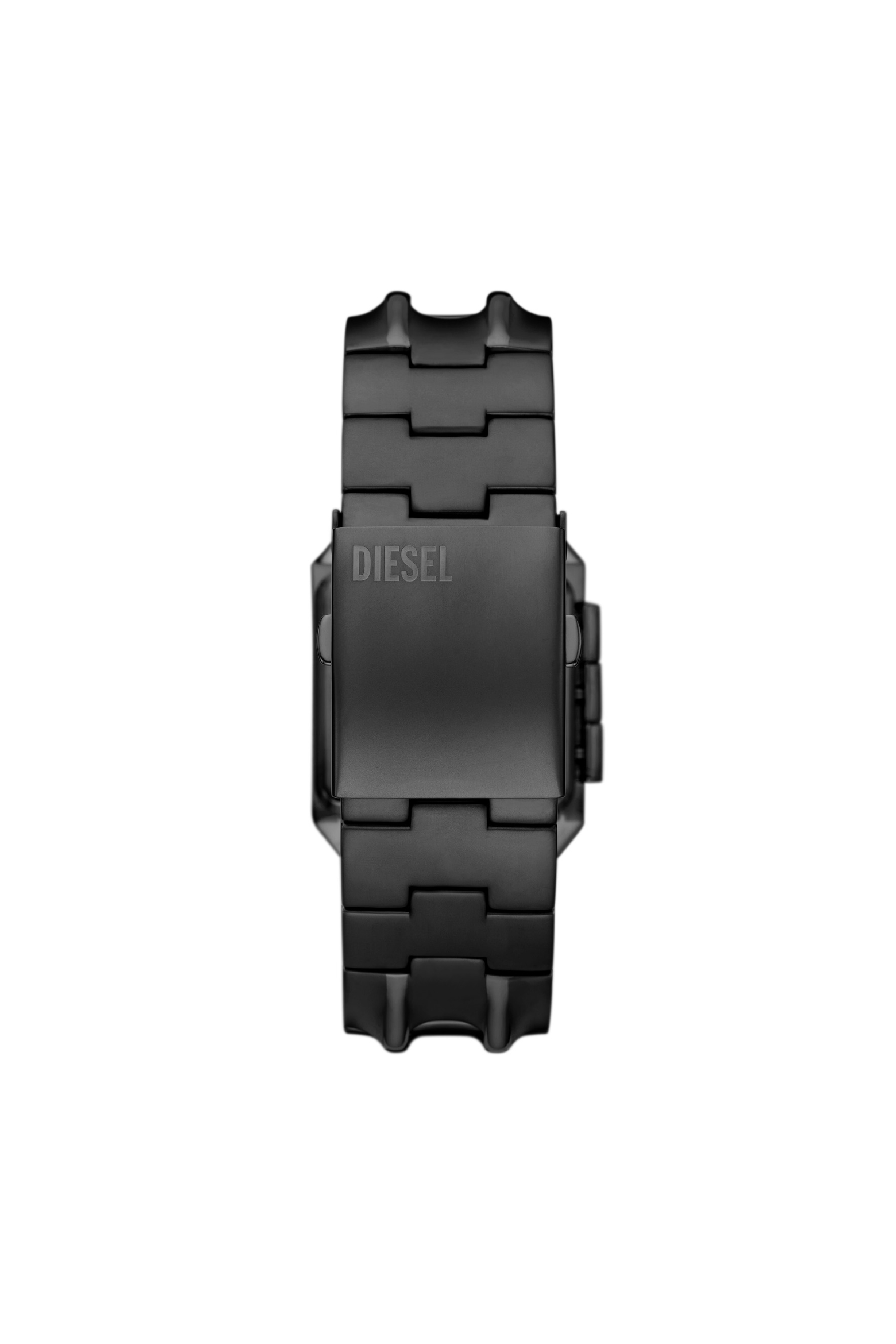Diesel - DZ2156, Man's Croco Digital stainless steel watch in Black - 2