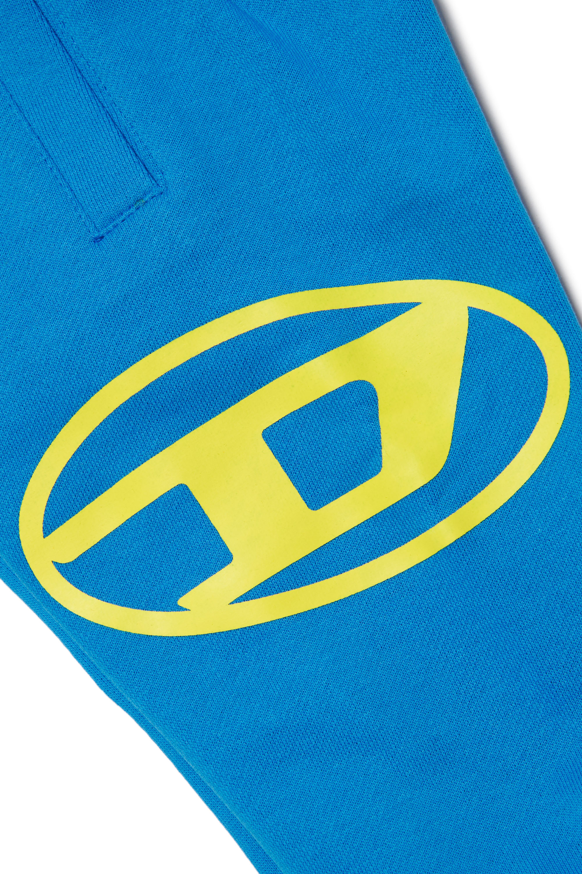 Diesel - PCERB, Unisex's Sweatpants with Oval D logo print in Blue - 3