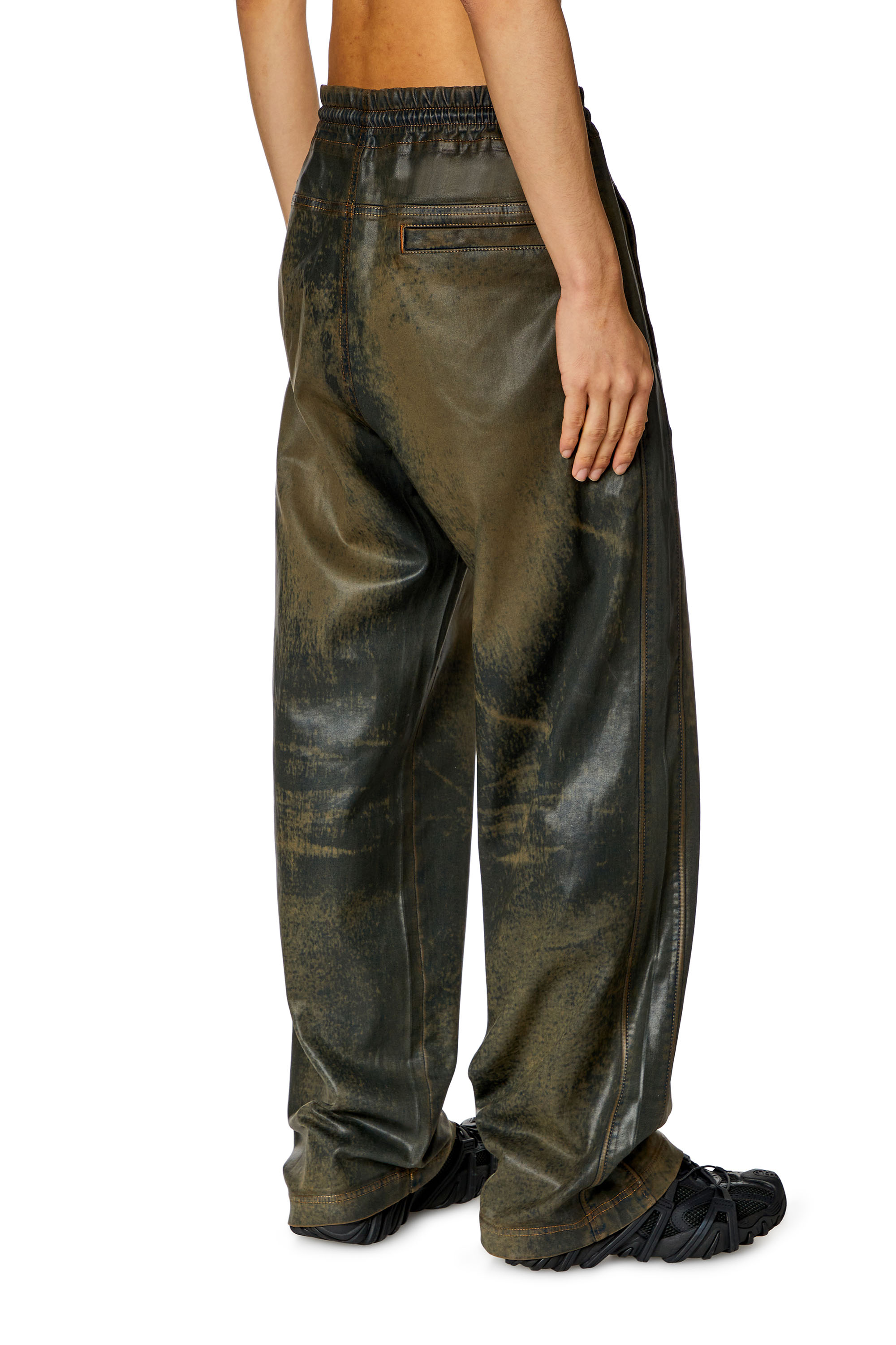 Diesel - Unisex's Relaxed D-Martyans Track Denim 068NU, Brown - 4